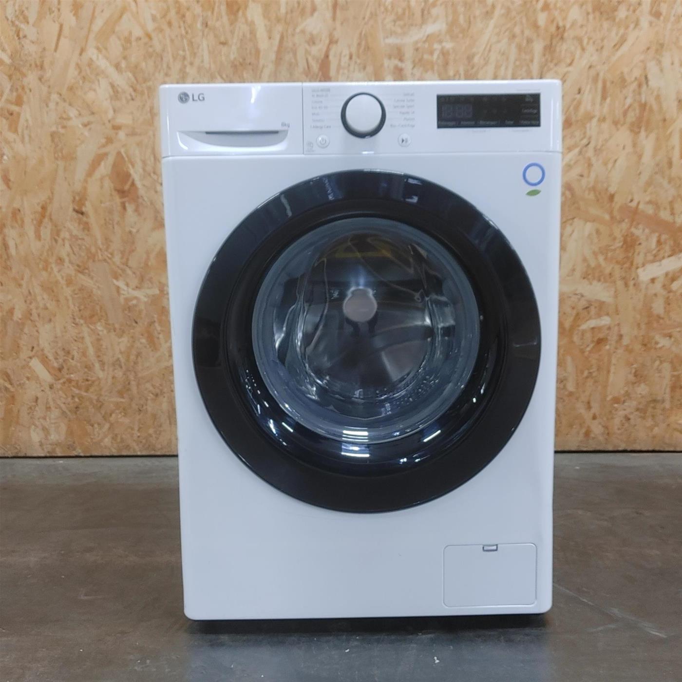 Lavatrice LG F2R3S08NSWW AI DD, Vapore, AI Wash 8 Kg