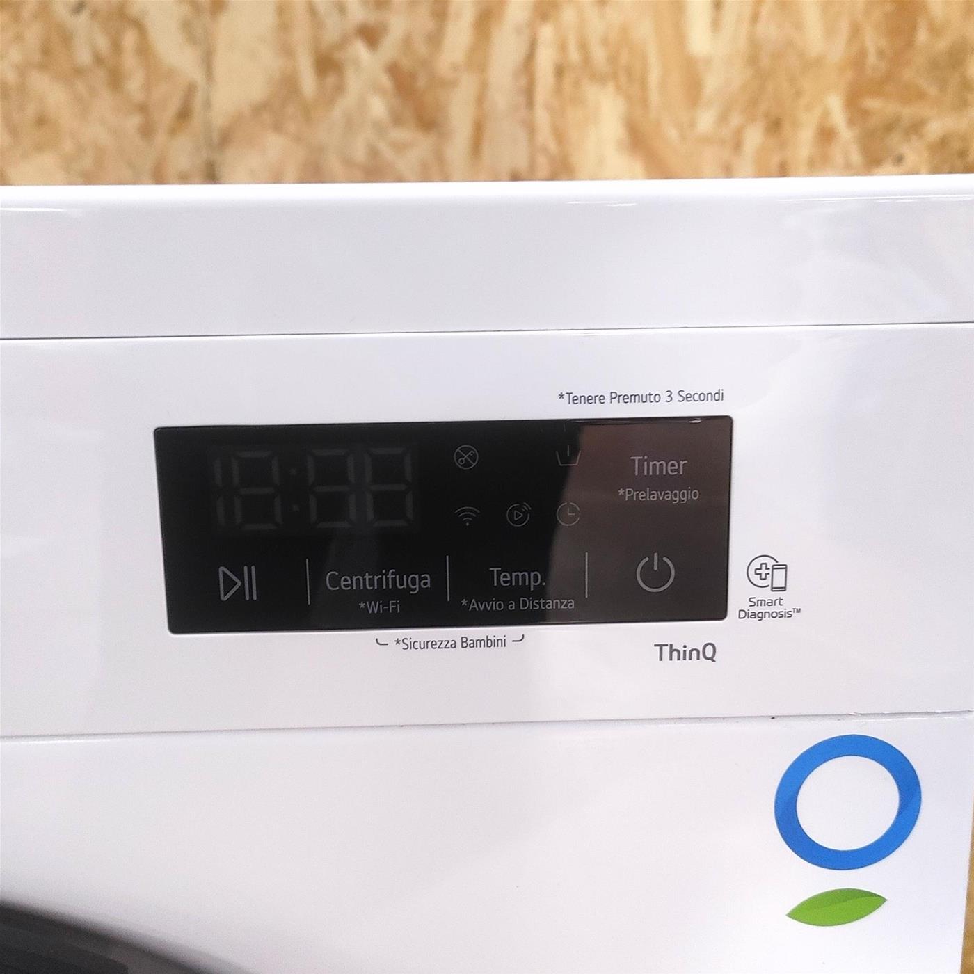 Lavatrice smart LG F4NX1008NWK Classe A 8 Kg