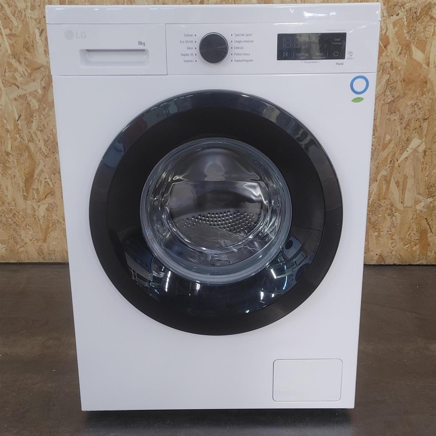 Lavatrice smart LG F4NX1008NWK Classe A 8 Kg