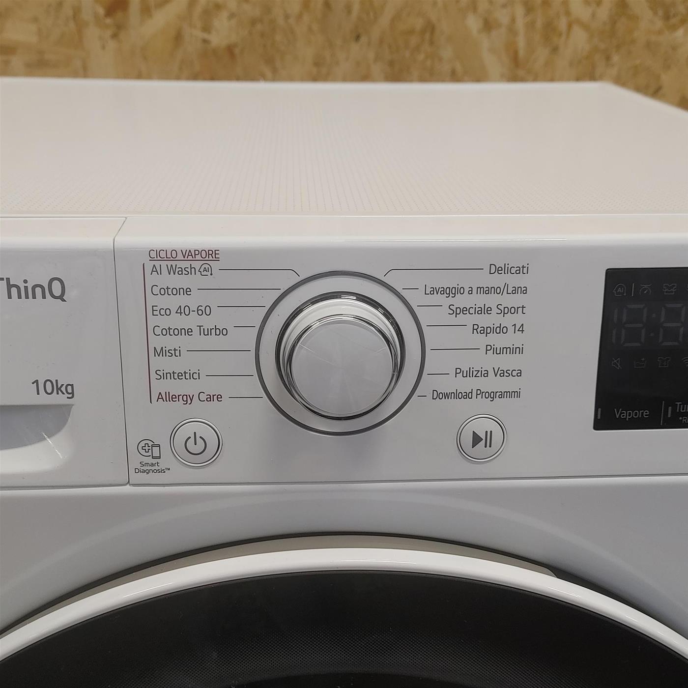 Lavatrice LG F4R3710NSWW AI DD 10 Kg