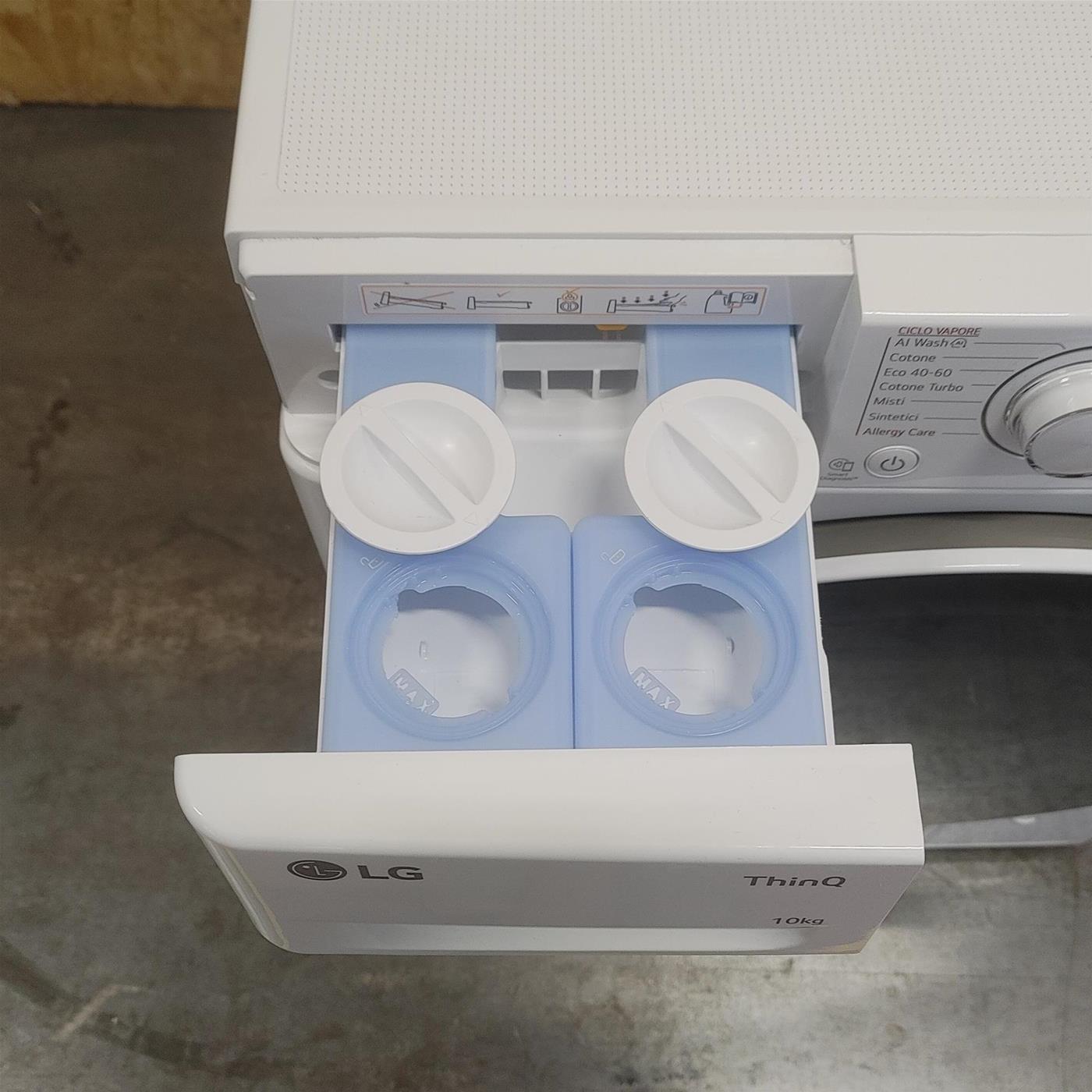 Lavatrice LG F4R3710NSWW AI DD 10 Kg