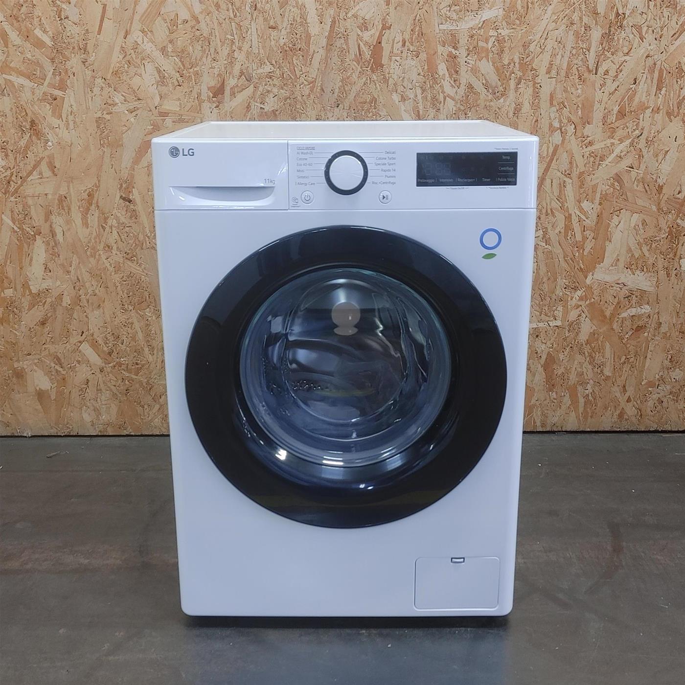 Lavatrice intelligente LG F4R3011NSWB AI DD 11 Kg