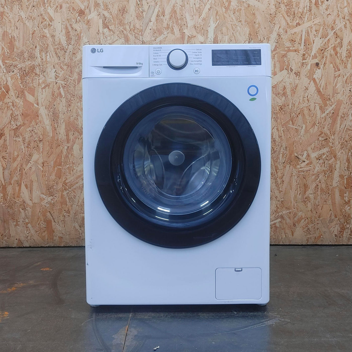 Lavasciuga LG D4R3009NSWB 9/6kg AI DD, Classe D