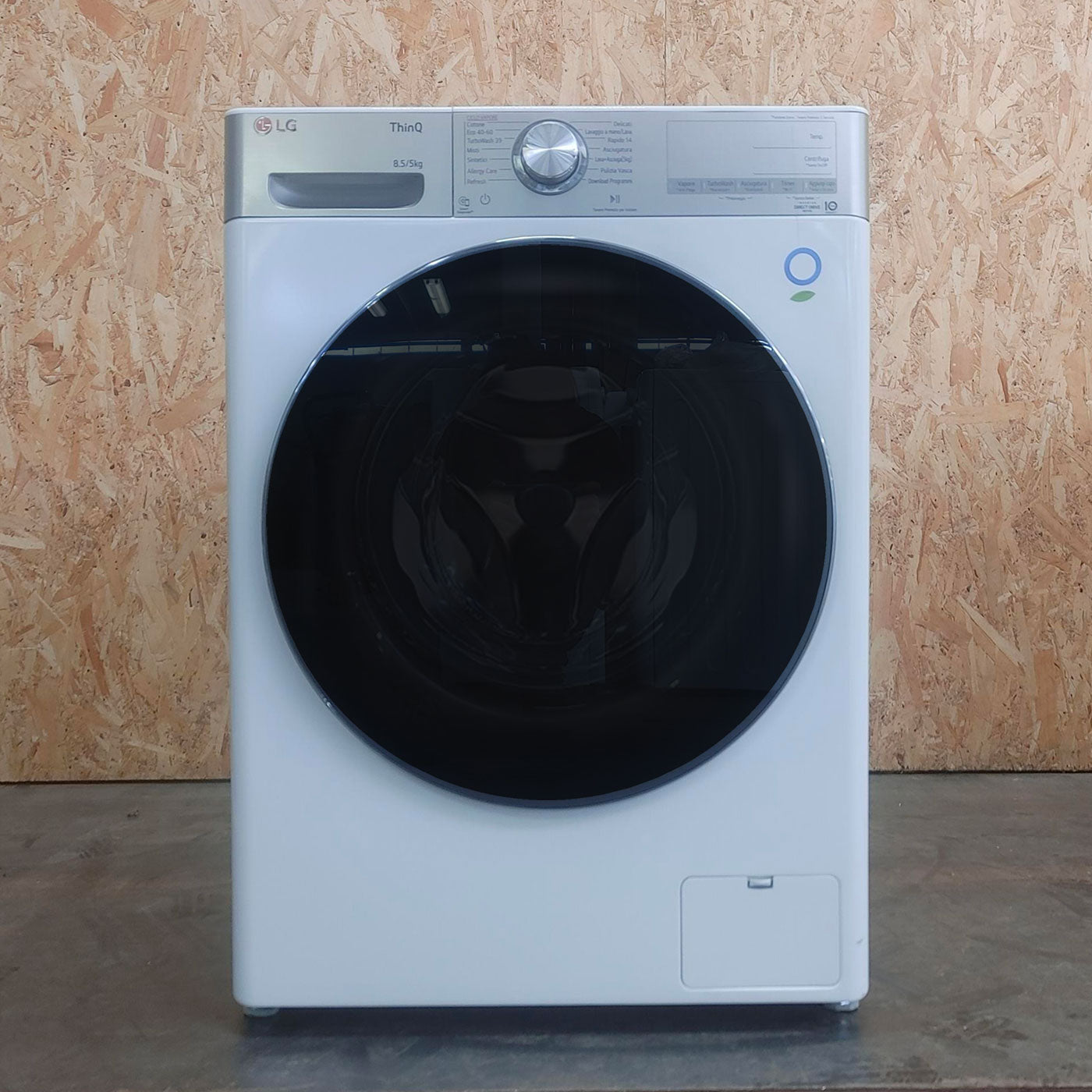 Lavasciuga LG F2DV9S8H2E Libera installazione Caricamento frontale Bianco E