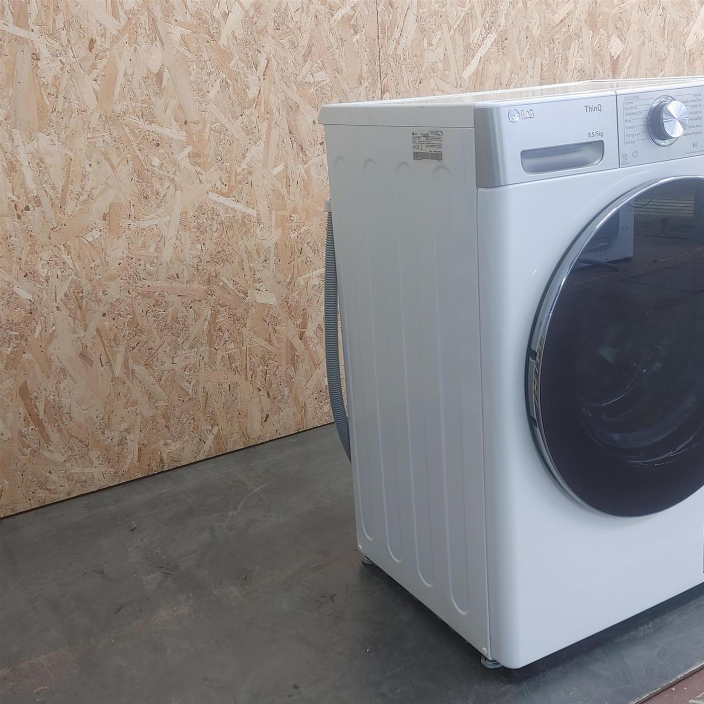 Lavasciuga LG F2DV9S8H2E Libera installazione Caricamento frontale Bianco E