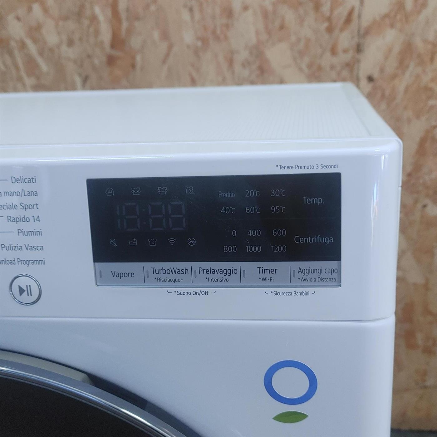Lavatrice intelligente LG F2R7S09TSWC 9 Kg