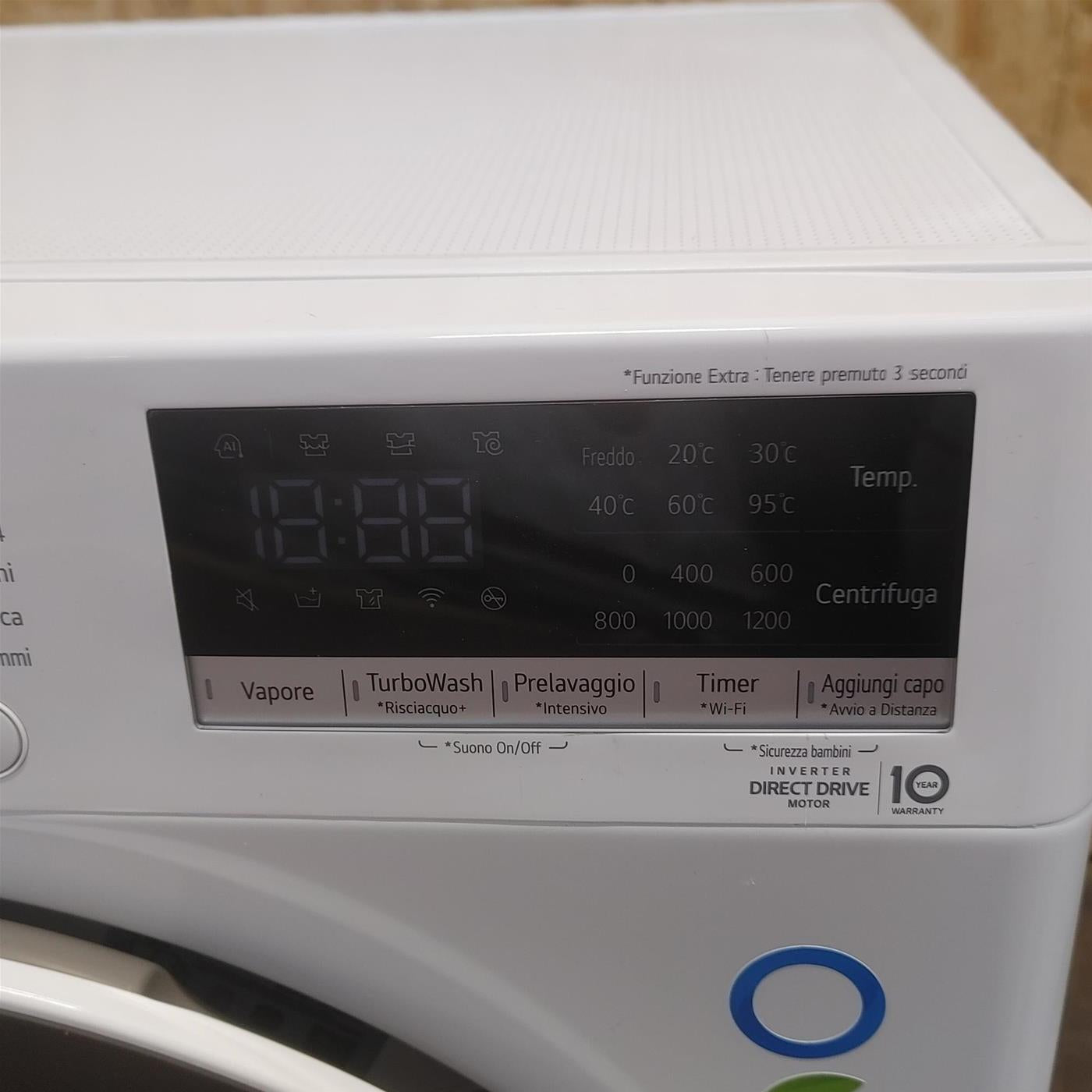Lavatrice intelligente LG F2R7S09TSWC 9 Kg