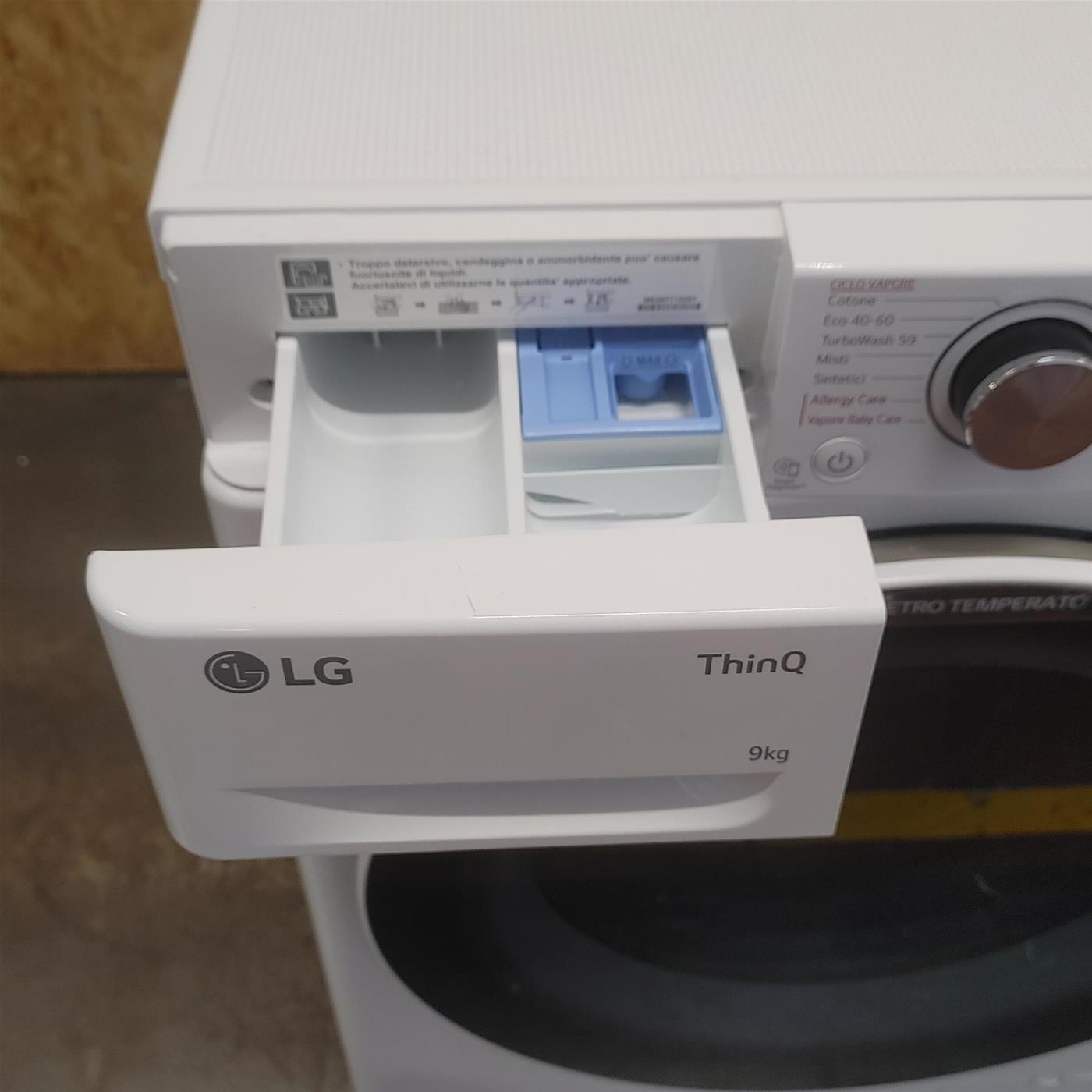 Lavatrice intelligente LG F2R7S09TSWC 9 Kg