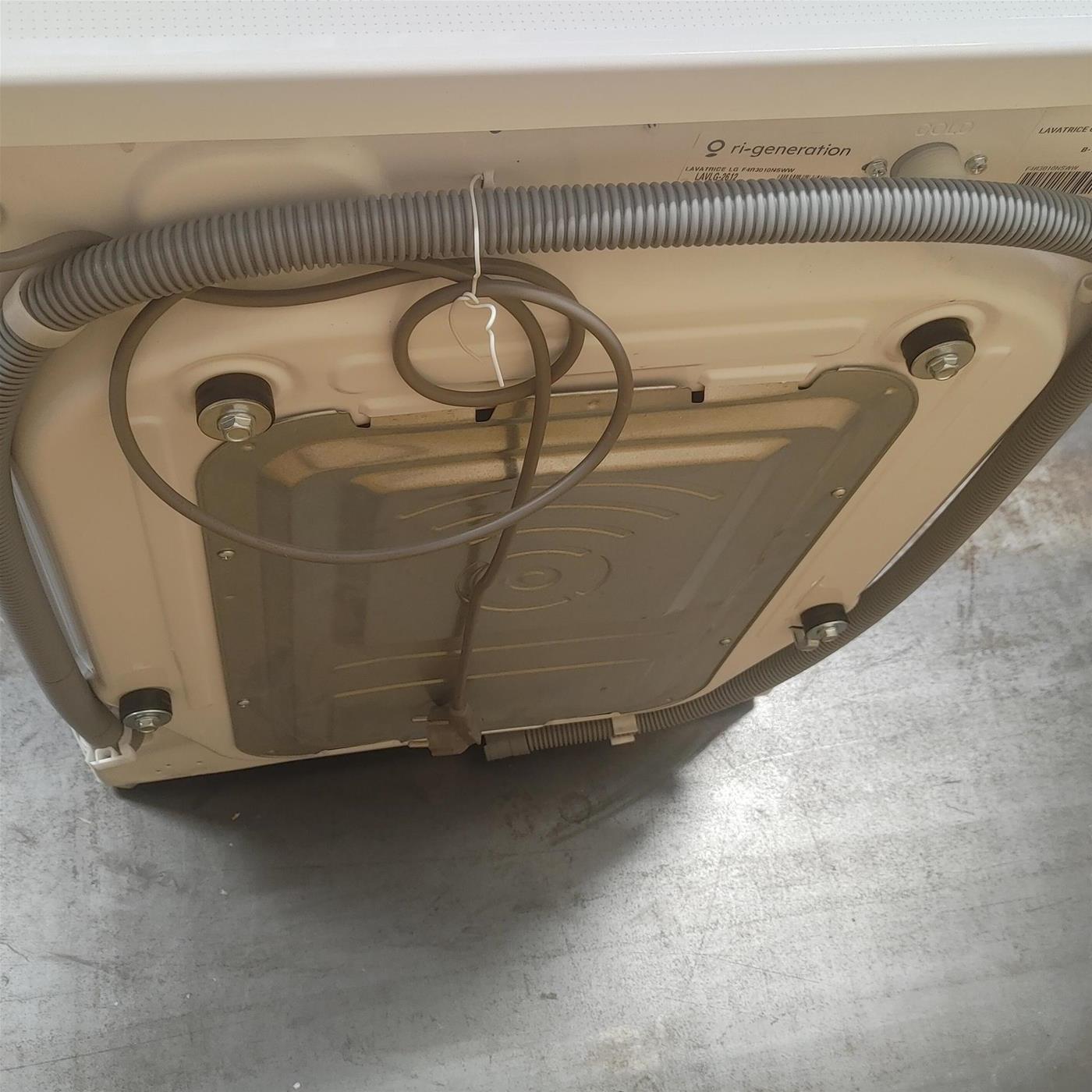 Lavatrice intelligente LG F4R3010NSWW AI DD, Lavaggio a vapore 10 Kg