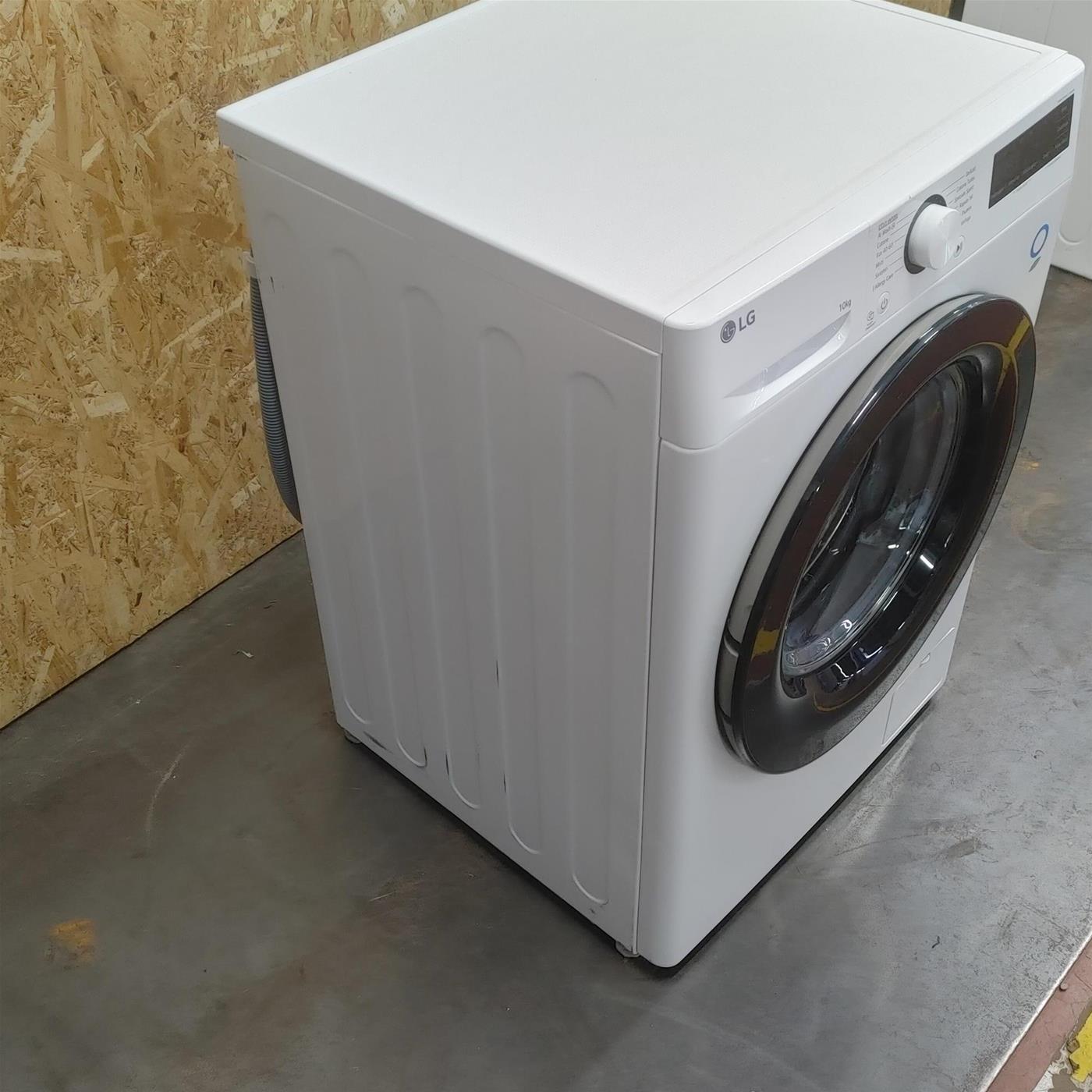 Lavatrice intelligente LG F4R3010NSWB  AI DD, Lavaggio a vapore 10 Kg