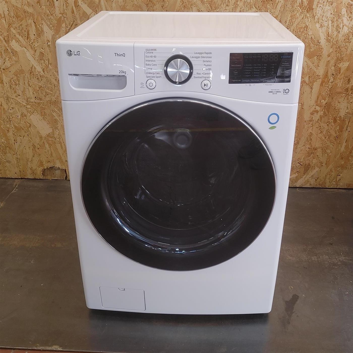 Lavatrice intelligente LG F0P3020TSWC 20 Kg XL