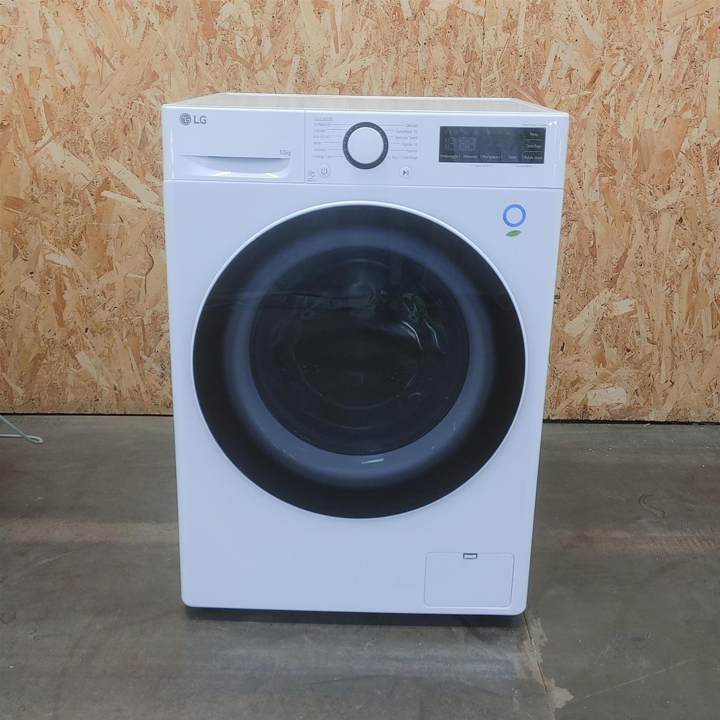 Lavatrice intelligente LG F4WR6010AGW AI DD TurboWash 360, 10 Kg