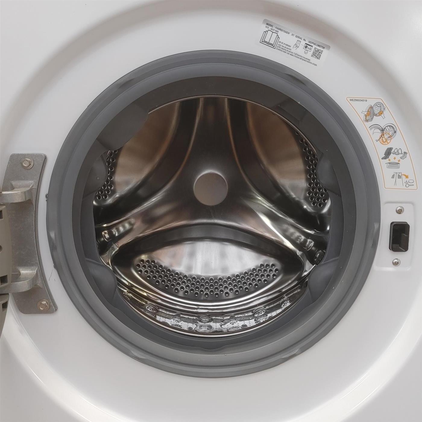 Lavatrice intelligente LG F4WR6010AGW AI DD TurboWash 360, 10 Kg