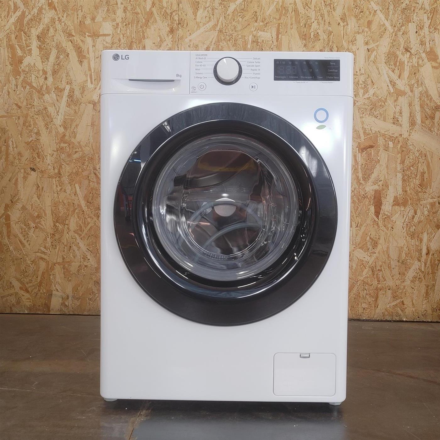 Lavatrice LG F2R3S08NSWB AI DD 8 Kg