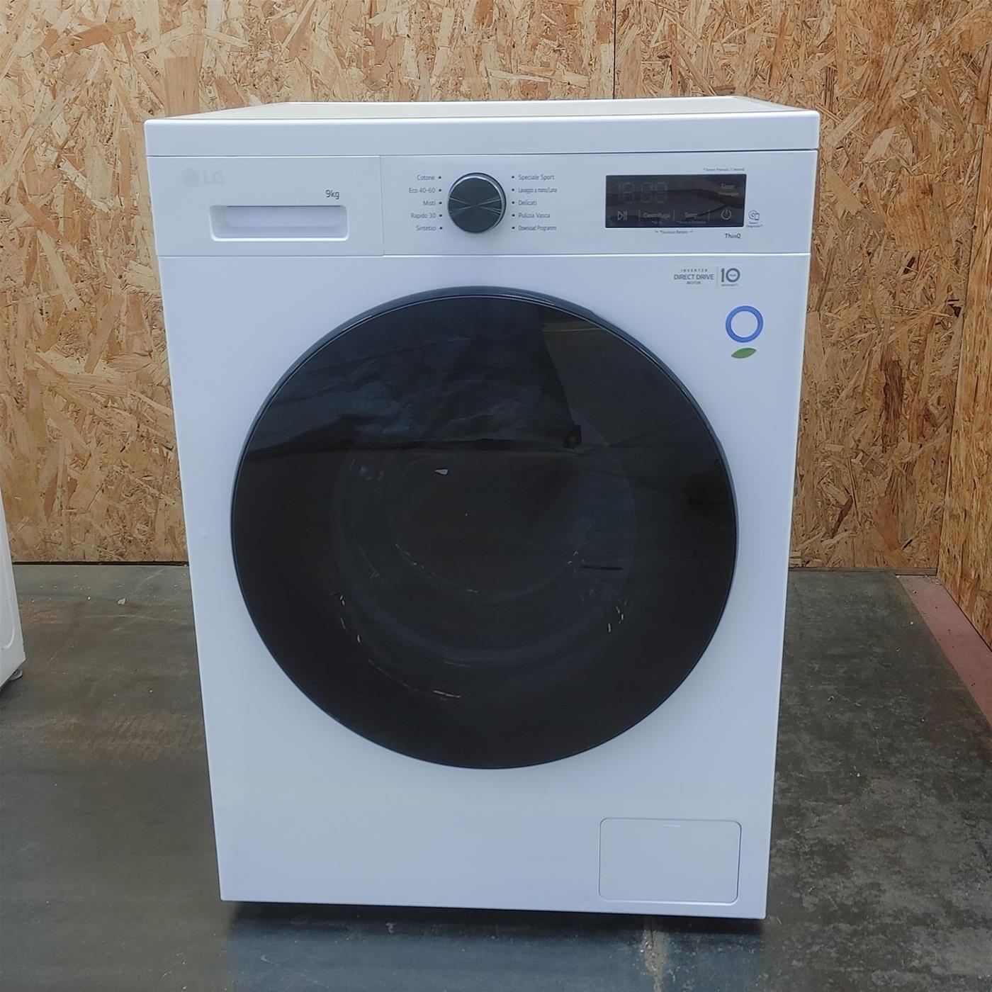 Lavatrice LG F4NX1009NWB 9 Kg Wi-Fi