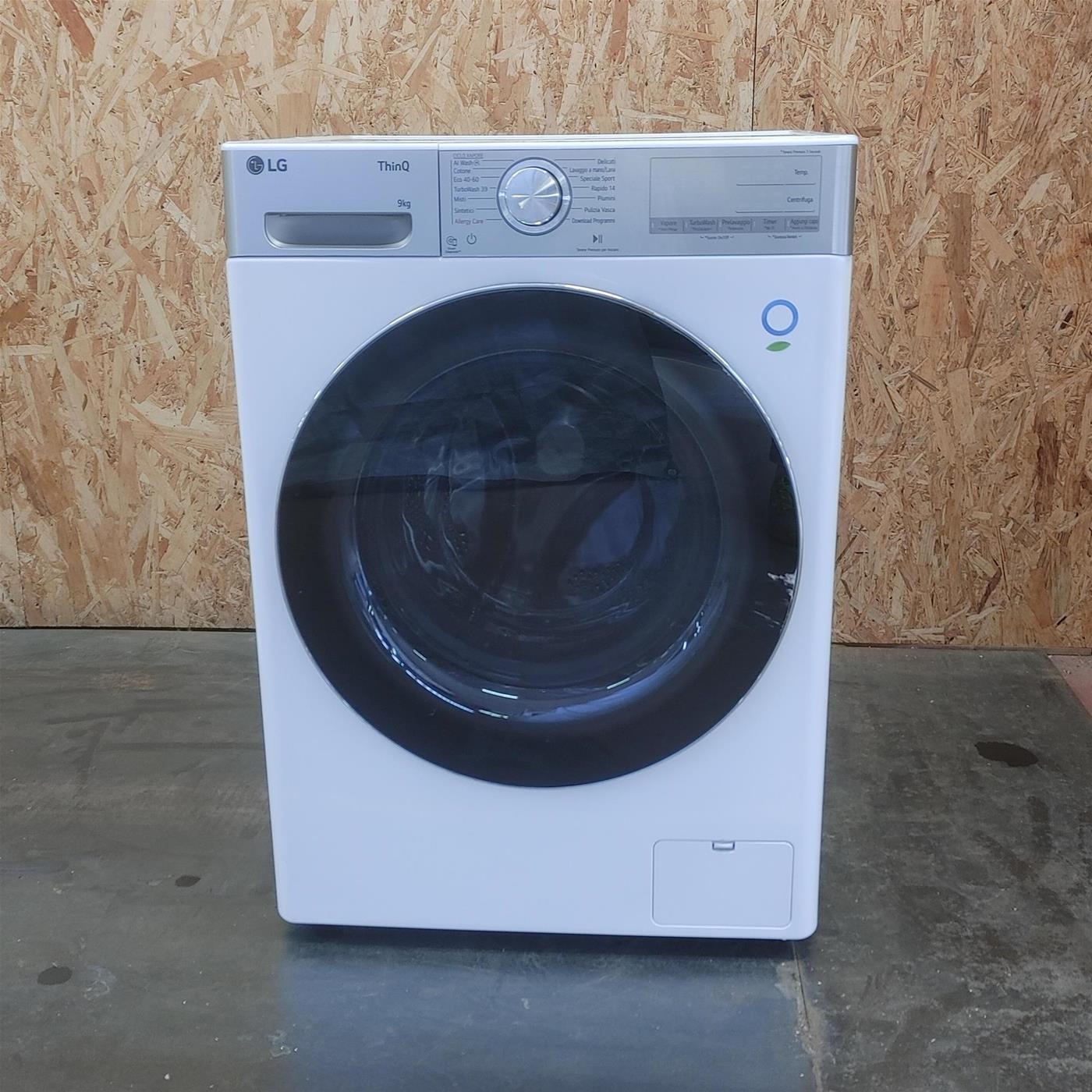 Lavatrice intelligente LG F4R9009TPWC AI DD 9 Kg