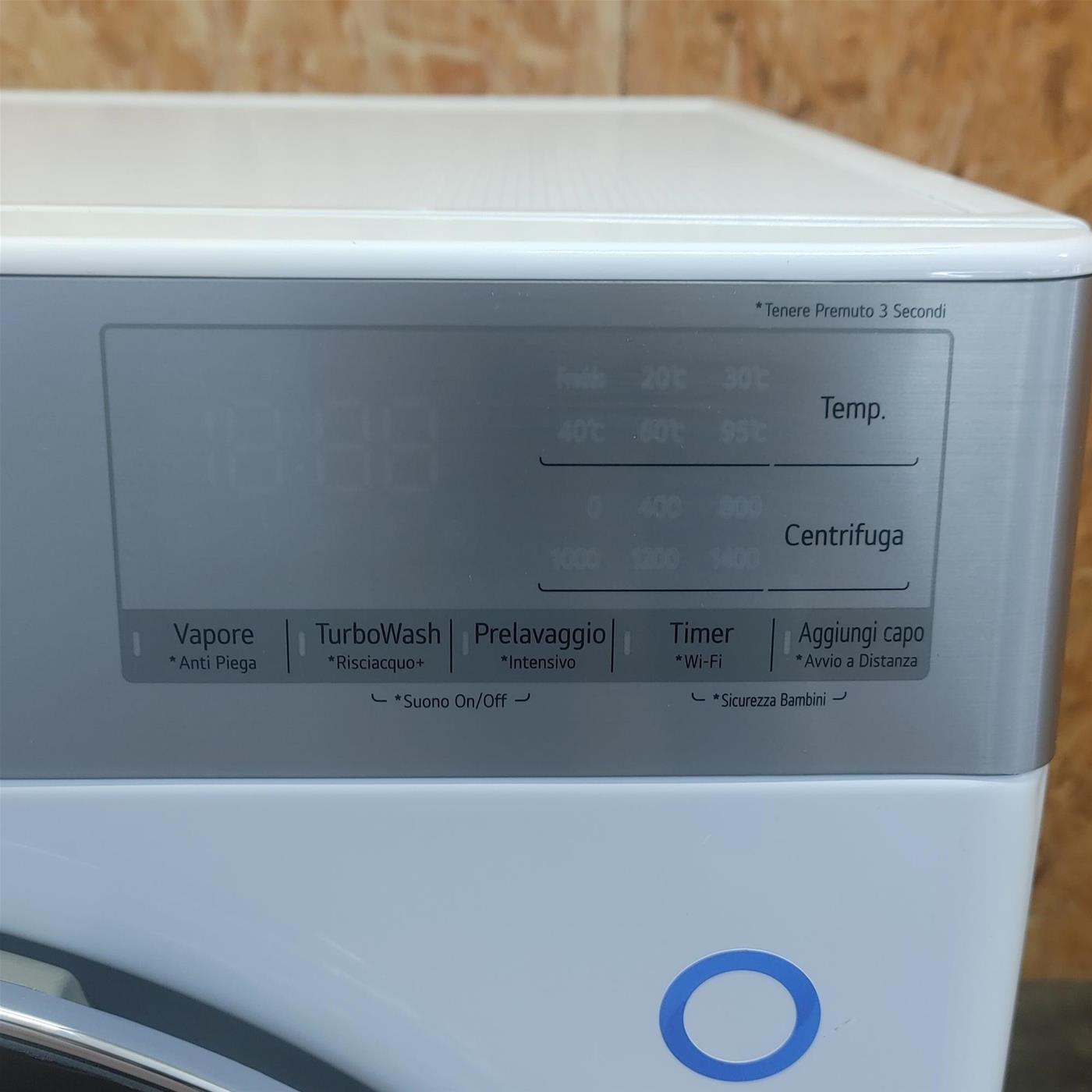 Lavatrice intelligente LG F4R9009TPWC AI DD 9 Kg