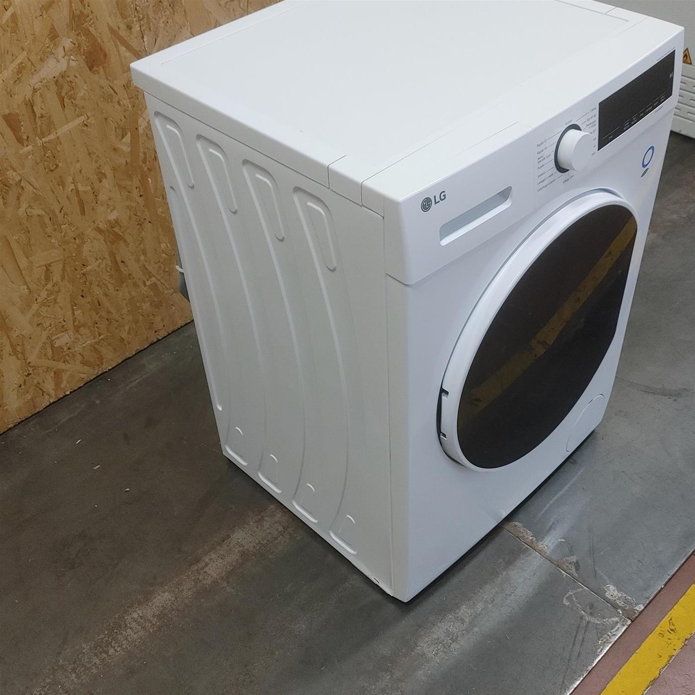 Lavatrice LG F2R3S08NSWW  8 Kg AI DD, Vapore, AI Wash