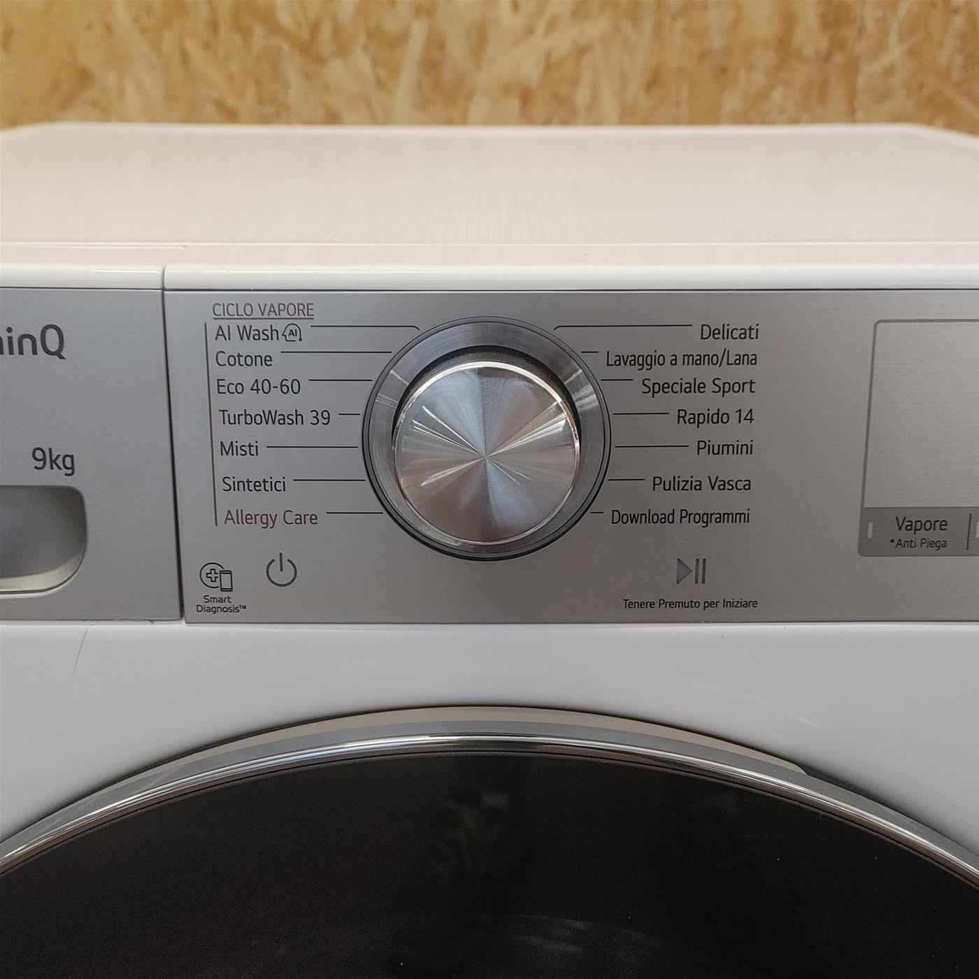 Lavatrice intelligente LG F4R9009TPWC 9 Kg