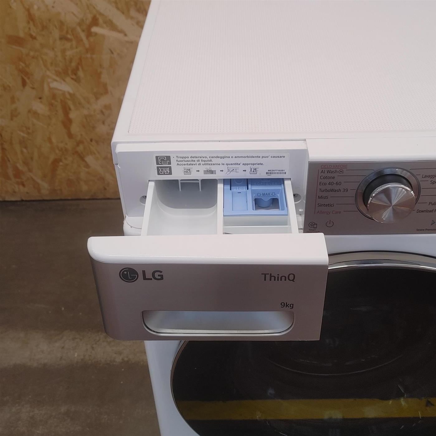 Lavatrice intelligente LG F4R9009TPWC 9 Kg