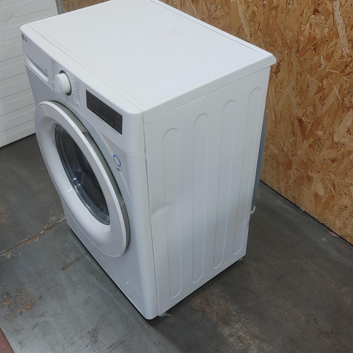 Lavatrice LG F2R3S08NSWW 8 kg AI DD, Vapore, AI Wash