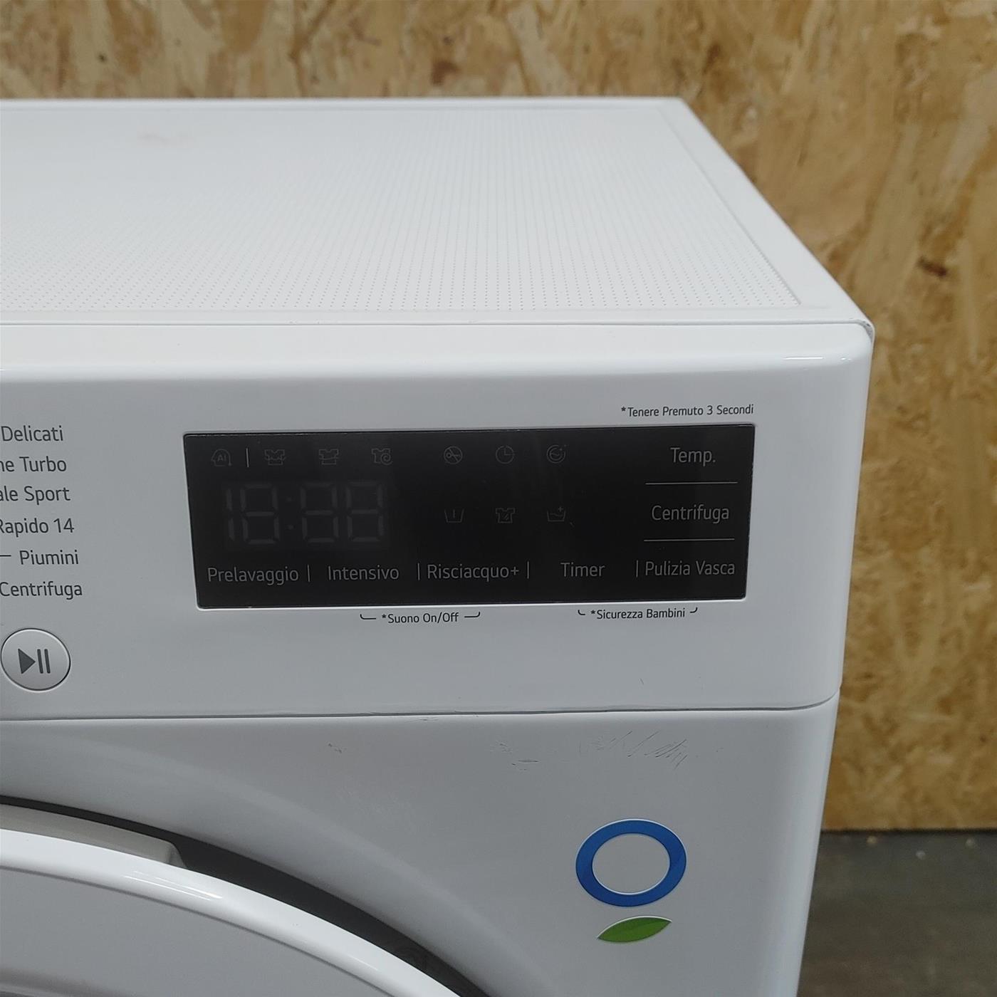 Lavatrice LG F2R3S08NSWW 8 kg AI DD, Vapore, AI Wash