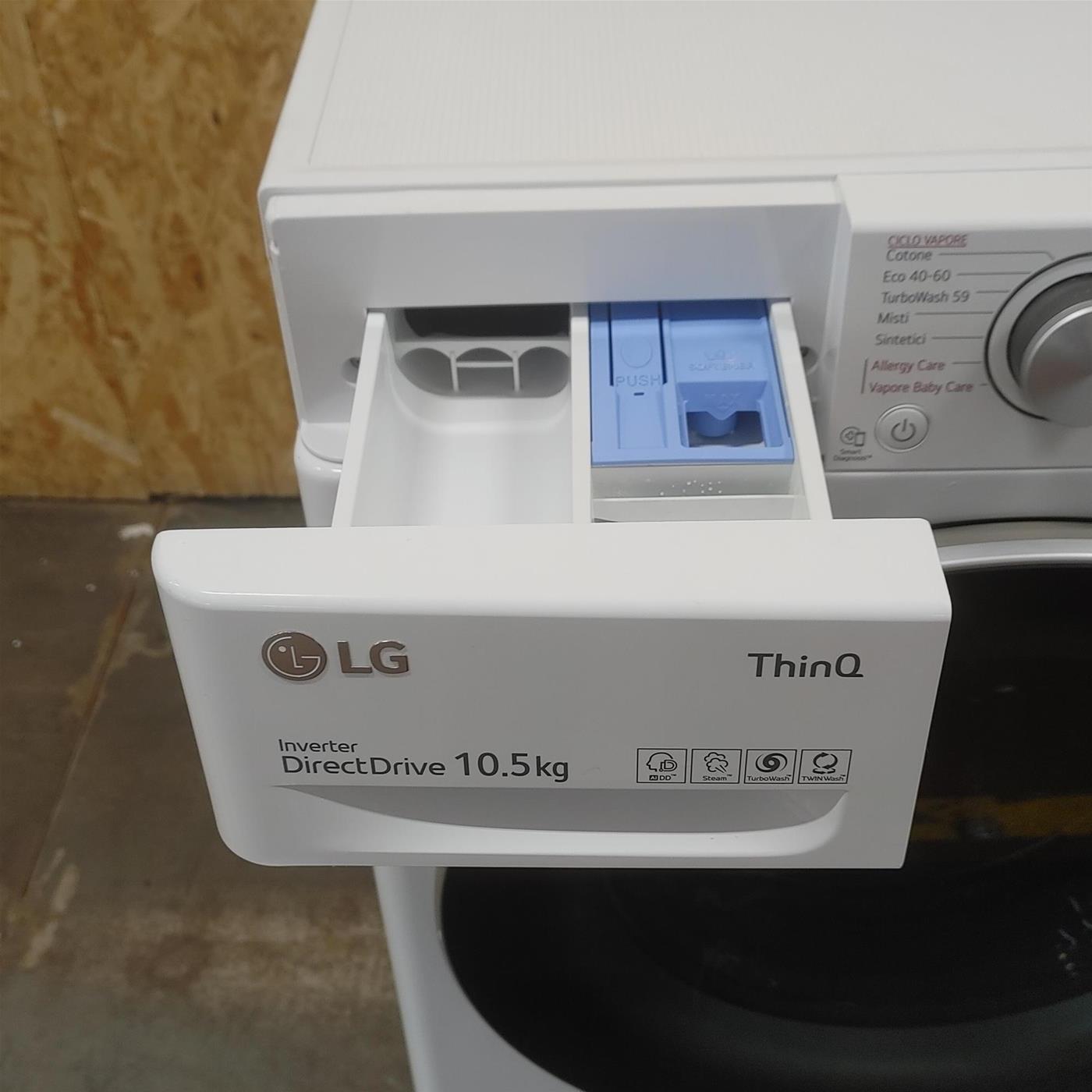 Lavatrice Intelligente LG F4WV510S1E AIDD 10,5 Kg