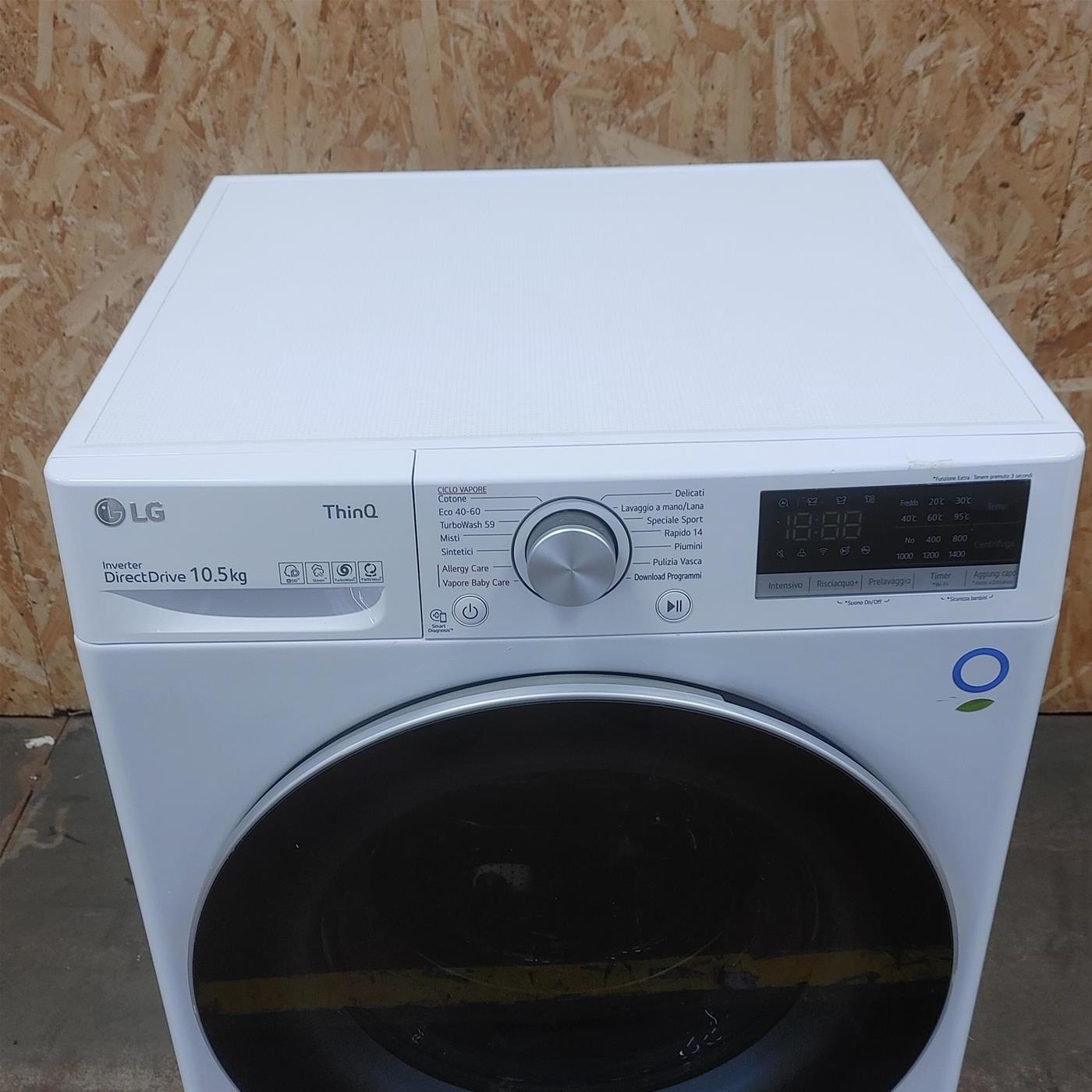 Lavatrice Intelligente LG F4WV510S1E AIDD 10,5 Kg