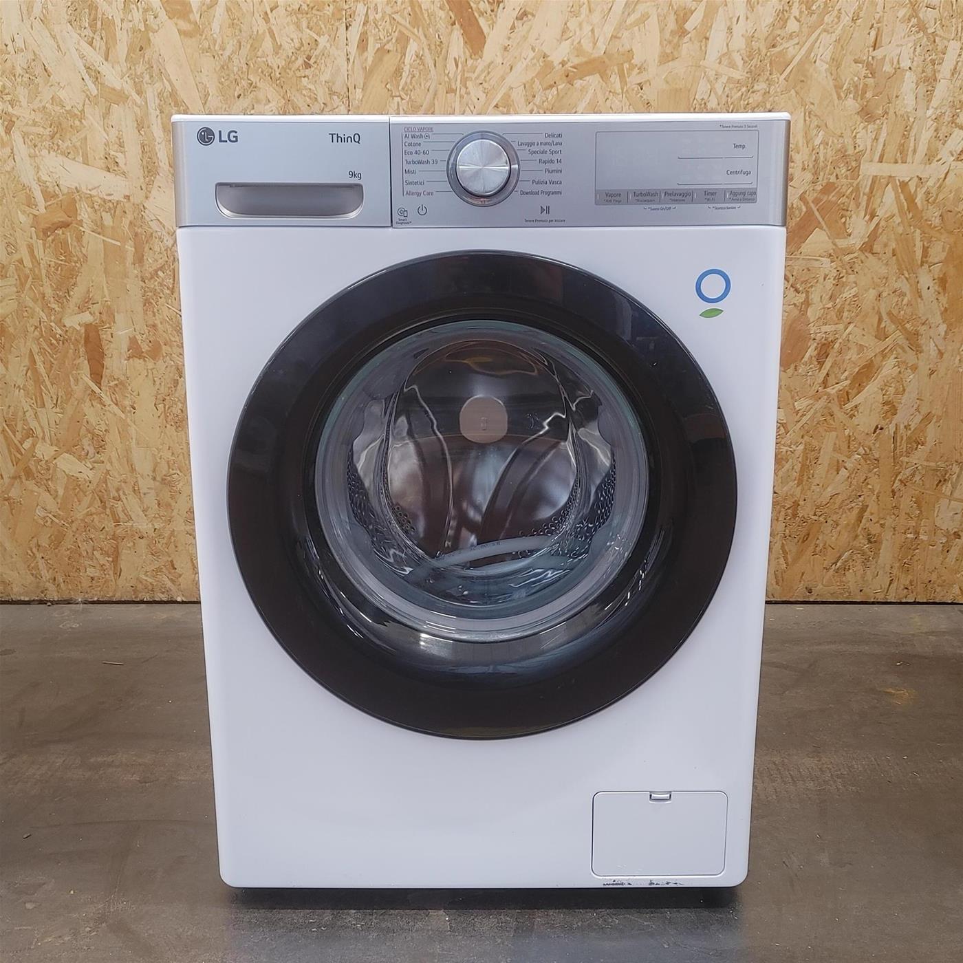 Lavatrice intelligente LG F4R9009TPWC AI DD 9 Kg