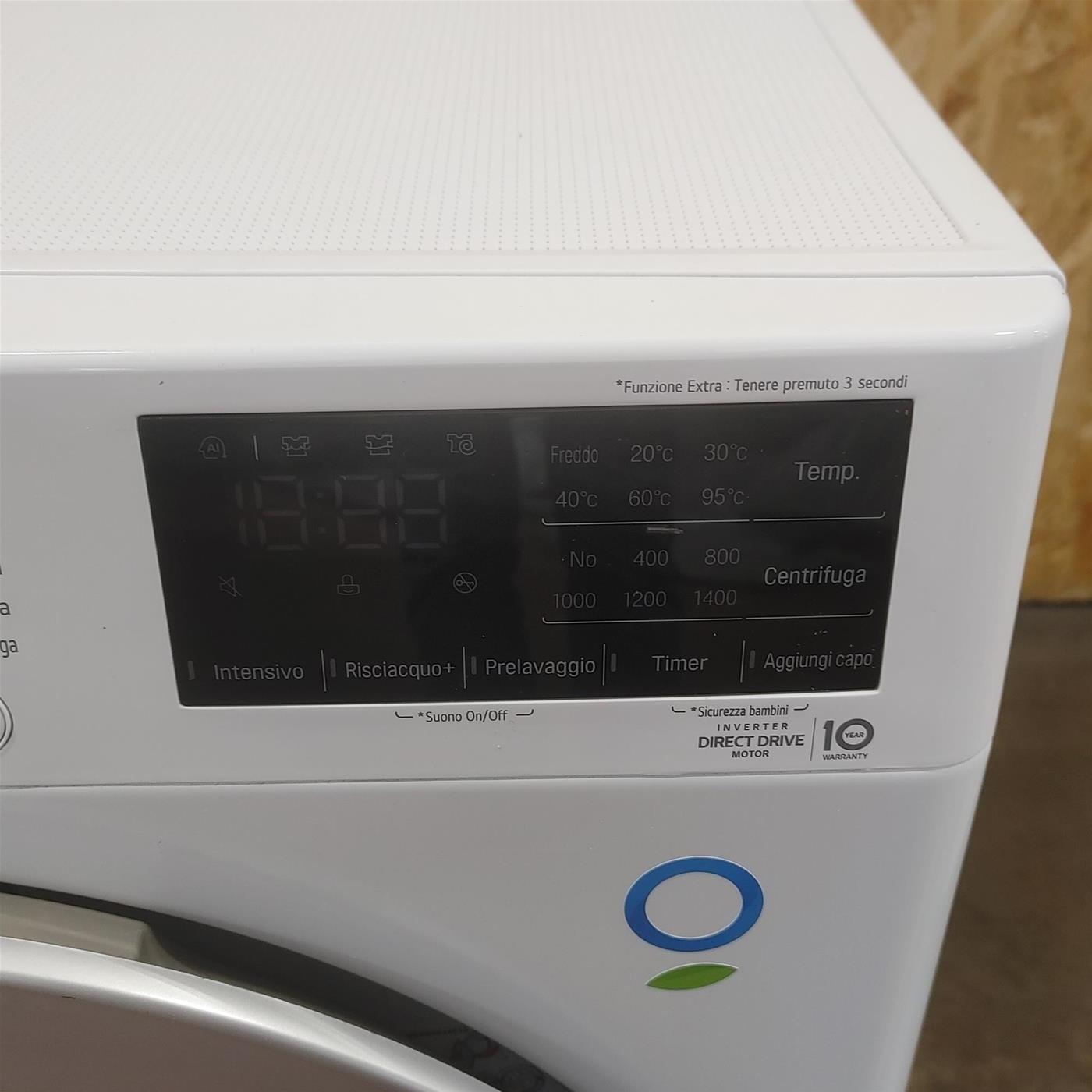 Lavatrice Intelligente LG F4WV310S4E AIDD Vapore 10,5 Kg