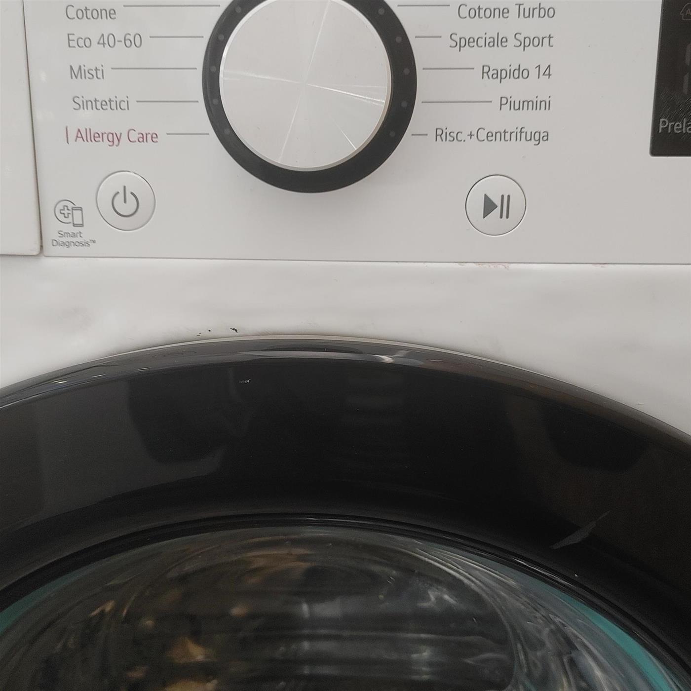 Lavatrice intelligente LG F2R3S08NSWB AI DD AI Wash 8 Kg