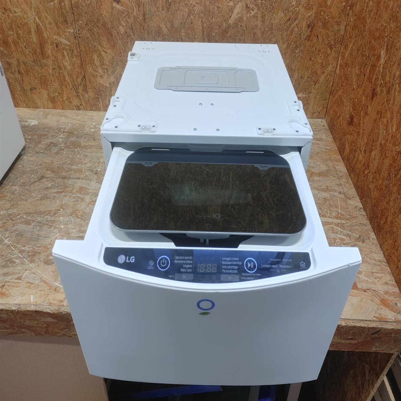 Lavatrice LG F8K5XN3 Smart TWINWash Carica dall'alto 2 Kg
