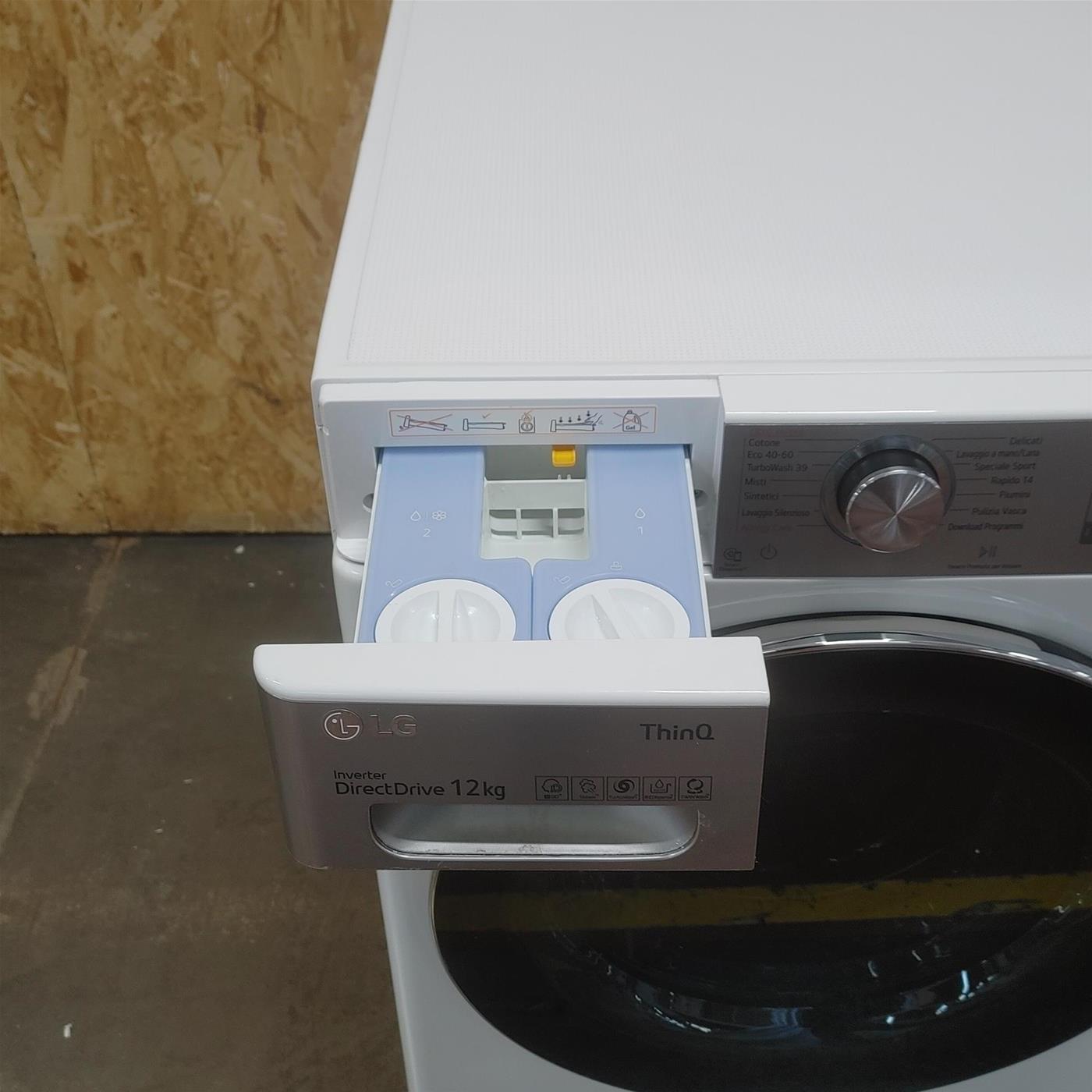 Lavatrice LG F4WV912P2 Classe A 12 Kg