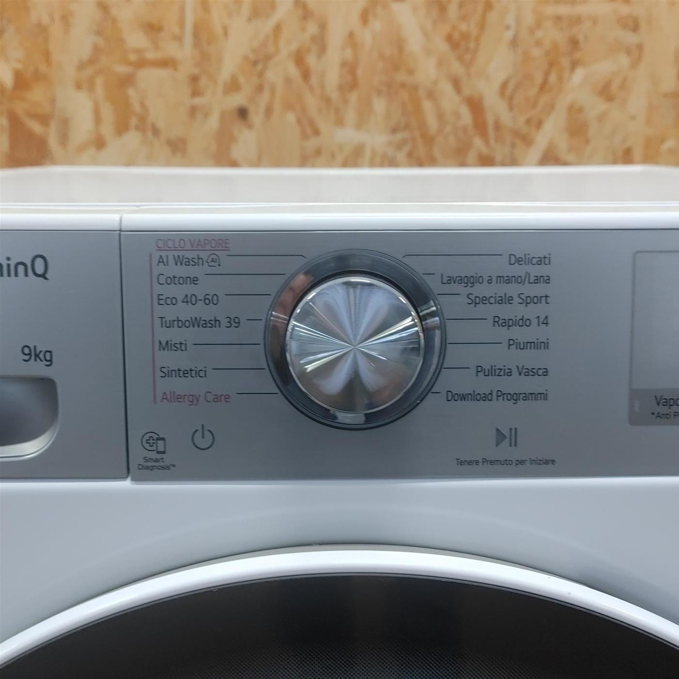 Lavatrice intelligente LG F4R9009TPWC  Classe A 9 Kg