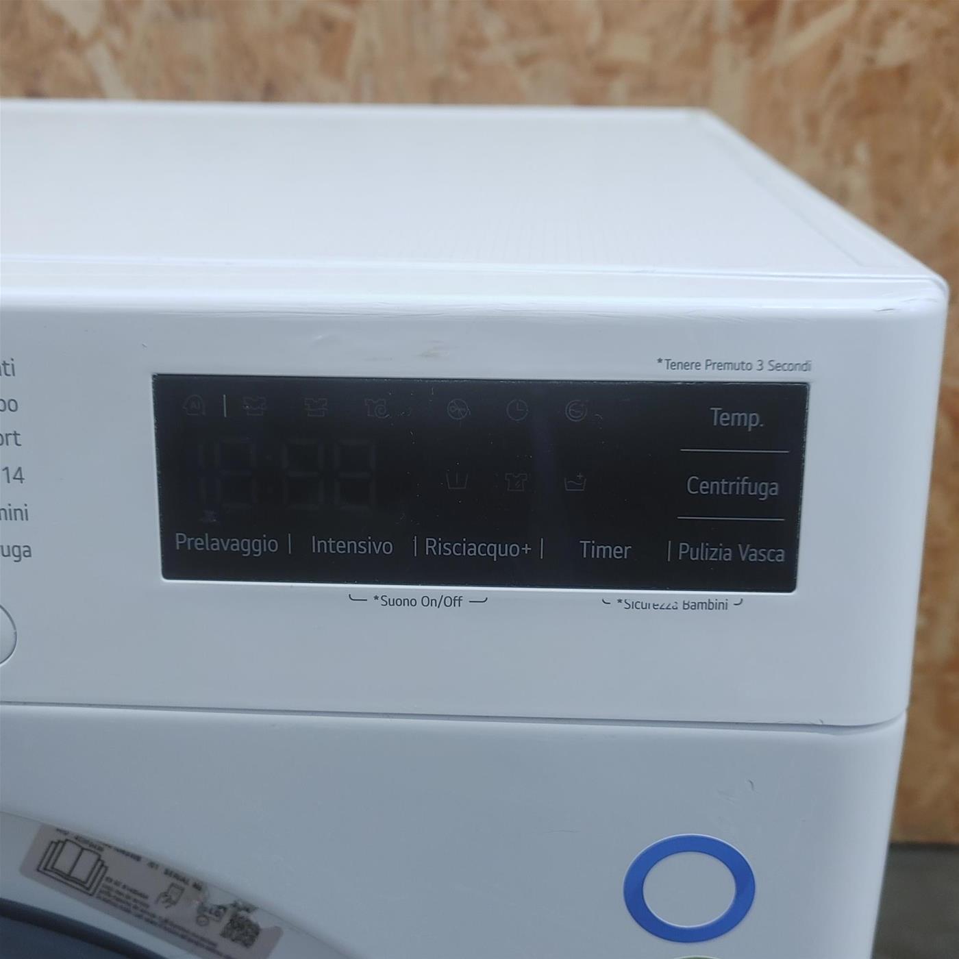 Lavatrice intelligente LG F4R3010NSWB Classe A 10 Kg