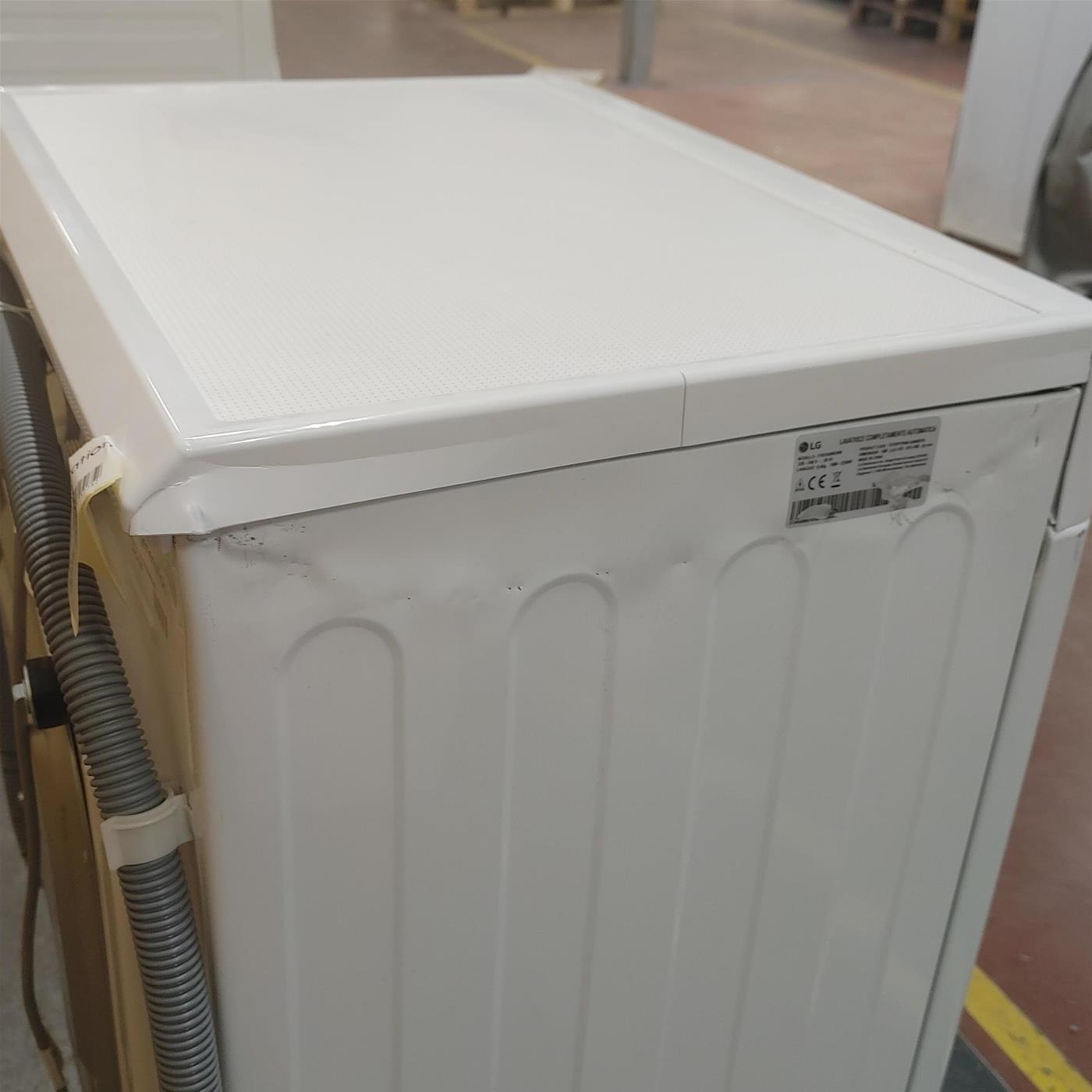 Lavatrice intelligente LG F2R3S08NSWB AI DD AI Wash 8 Kg