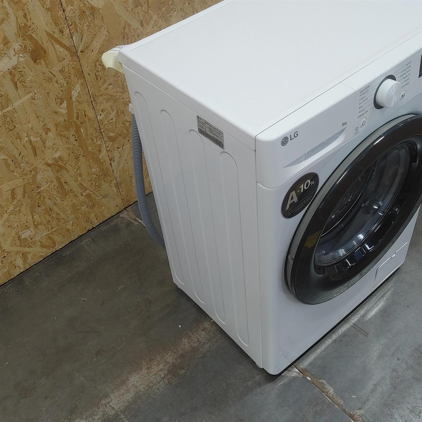 Lavatrice intelligente LG F2R3S08NSWB AI DD AI Wash 8 Kg
