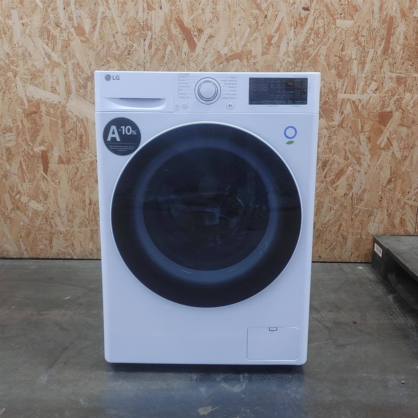 Lavatrice intelligente LG F4R3710NSWW Autodosaggio Wi-Fi 10 Kg