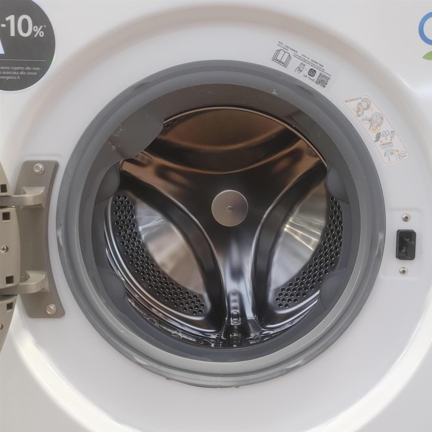 Lavatrice intelligente LG F4R3710NSWW Autodosaggio Wi-Fi 10 Kg