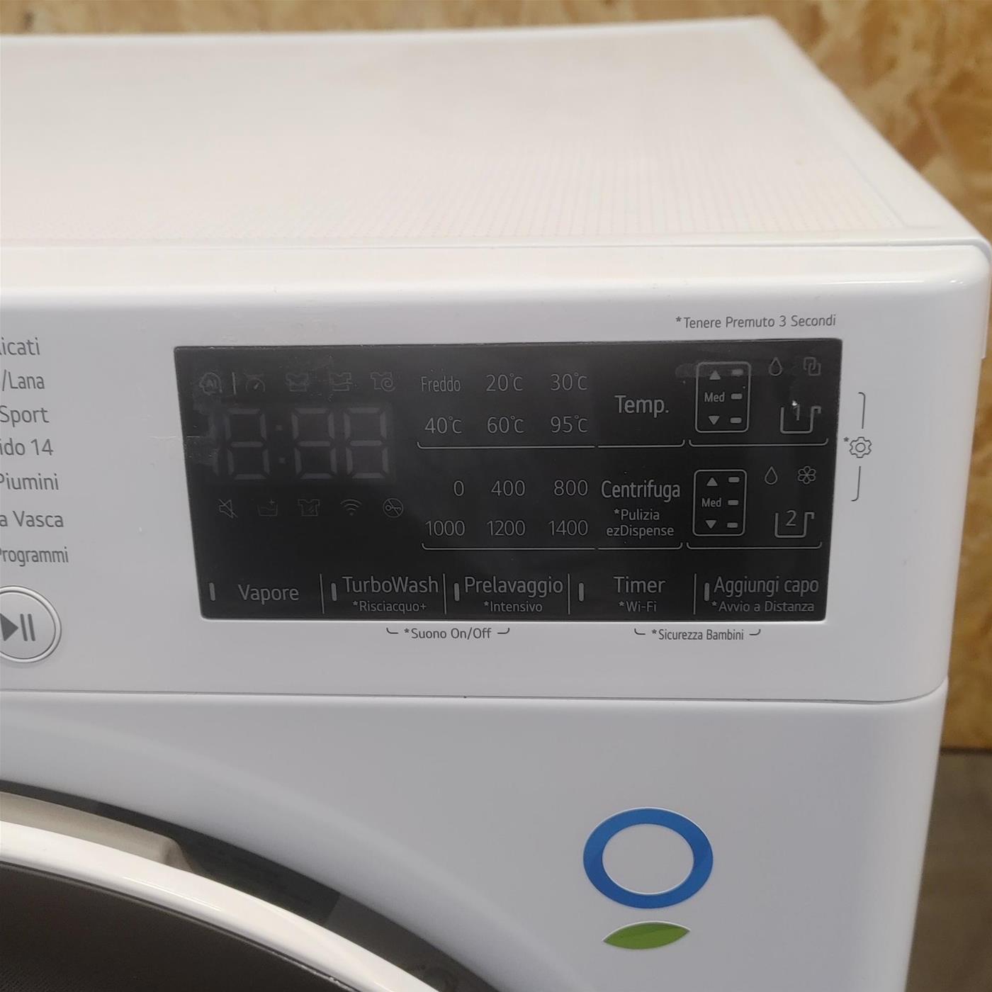 Lavatrice intelligente LG F4R3710NSWW Autodosaggio Wi-Fi 10 Kg