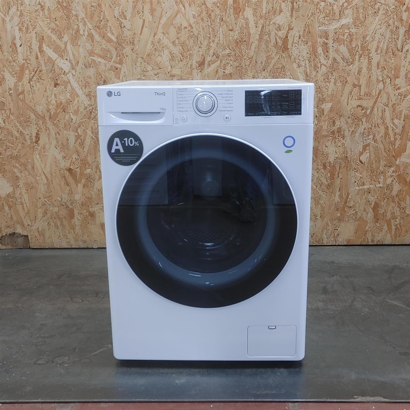 Lavatrice intelligente LG F4R3710NSWW Autodosaggio Wi-Fi 10 Kg