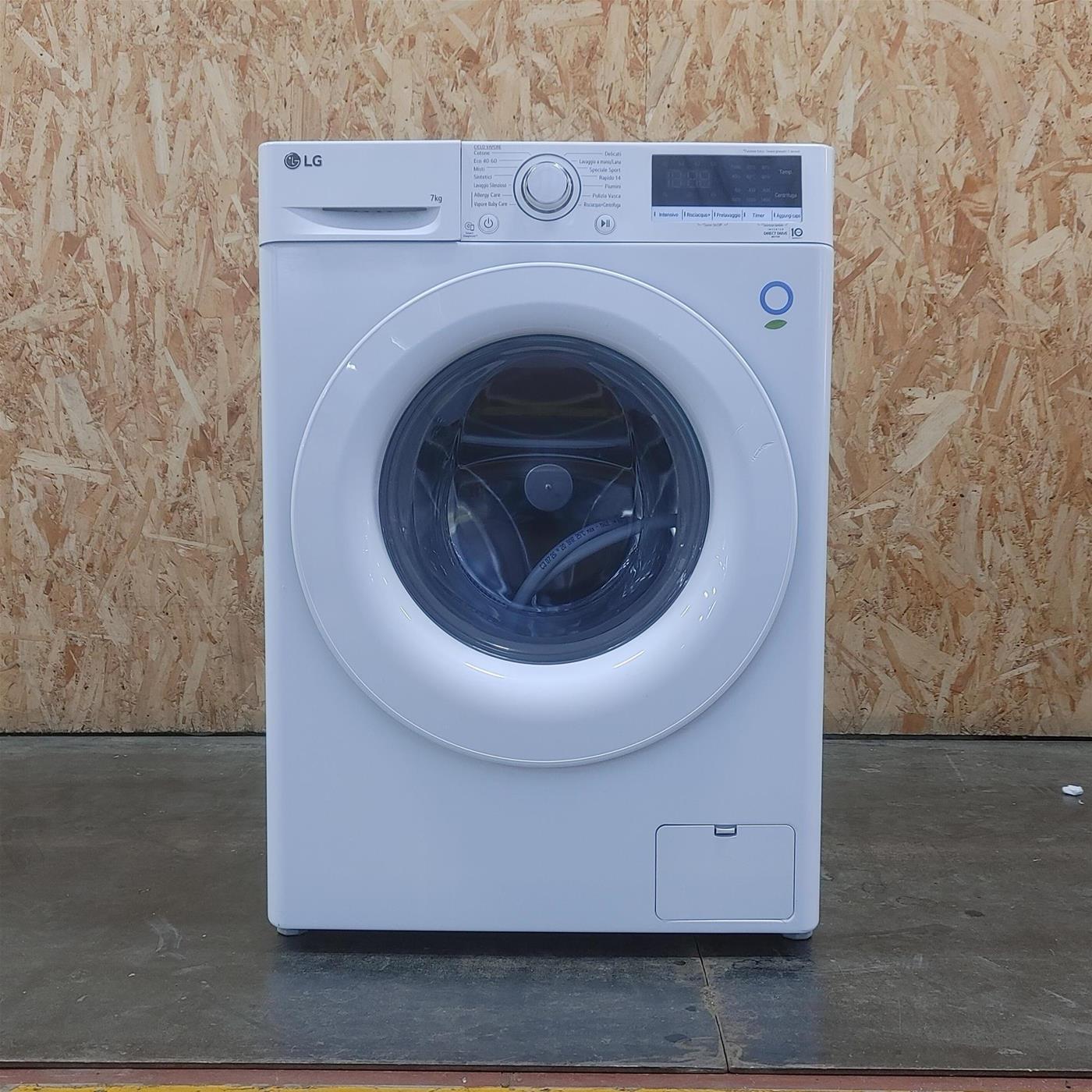 Lavatrice intelligente LG F2WV3S7S4E Slim  SteamTM 7 Kg