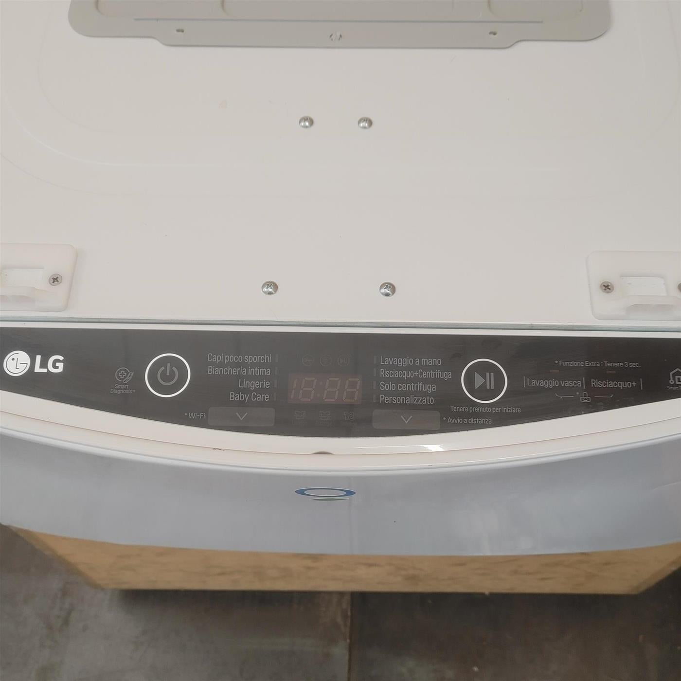 Lavatrice LG F8K5XN3 Smart TWINWash Carica dall'alto 2 Kg