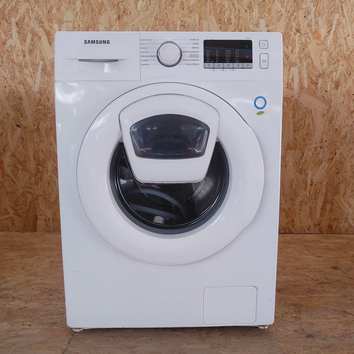 Samsung WW70AA626TE lavatrice Caricamento frontale 7 kg 1200 Giri/min Nero, Bianco