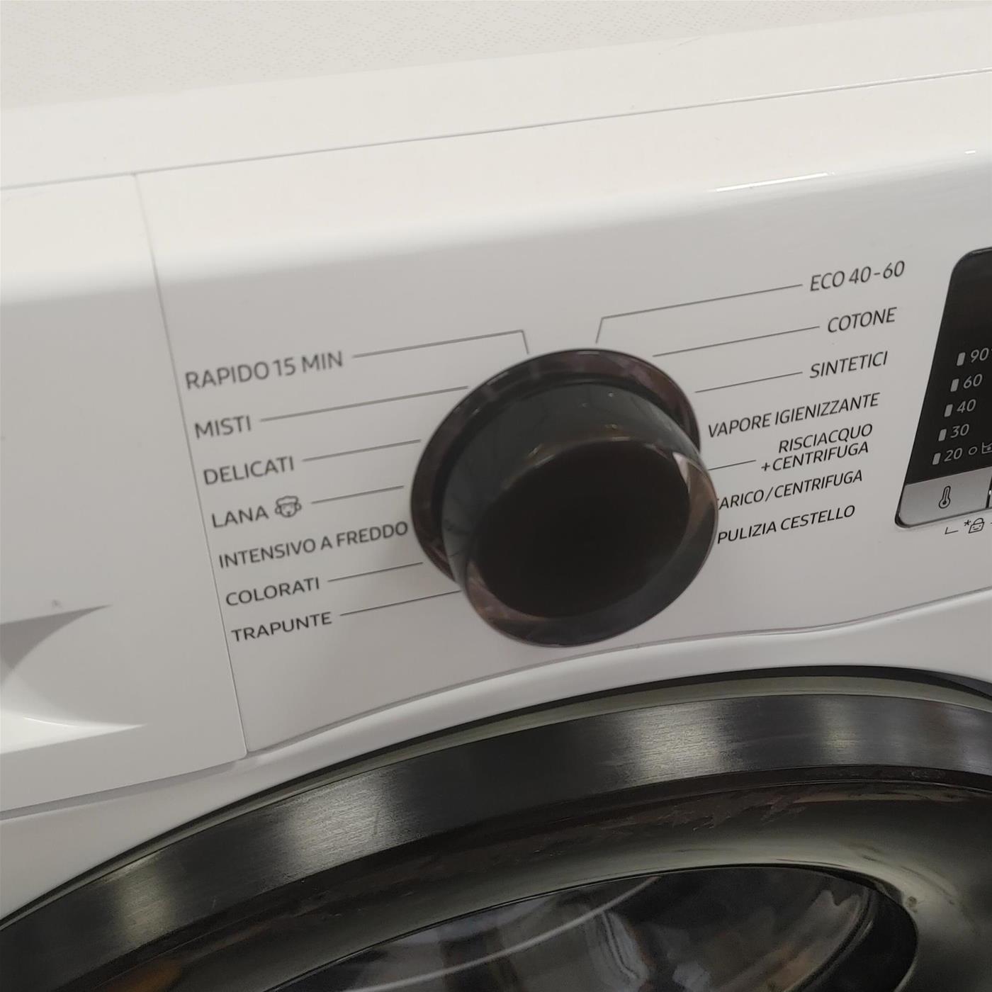 Lavatrice Samsung WW80AA126AE Carica frontale 8 kg 1200 Giri/min Bianco