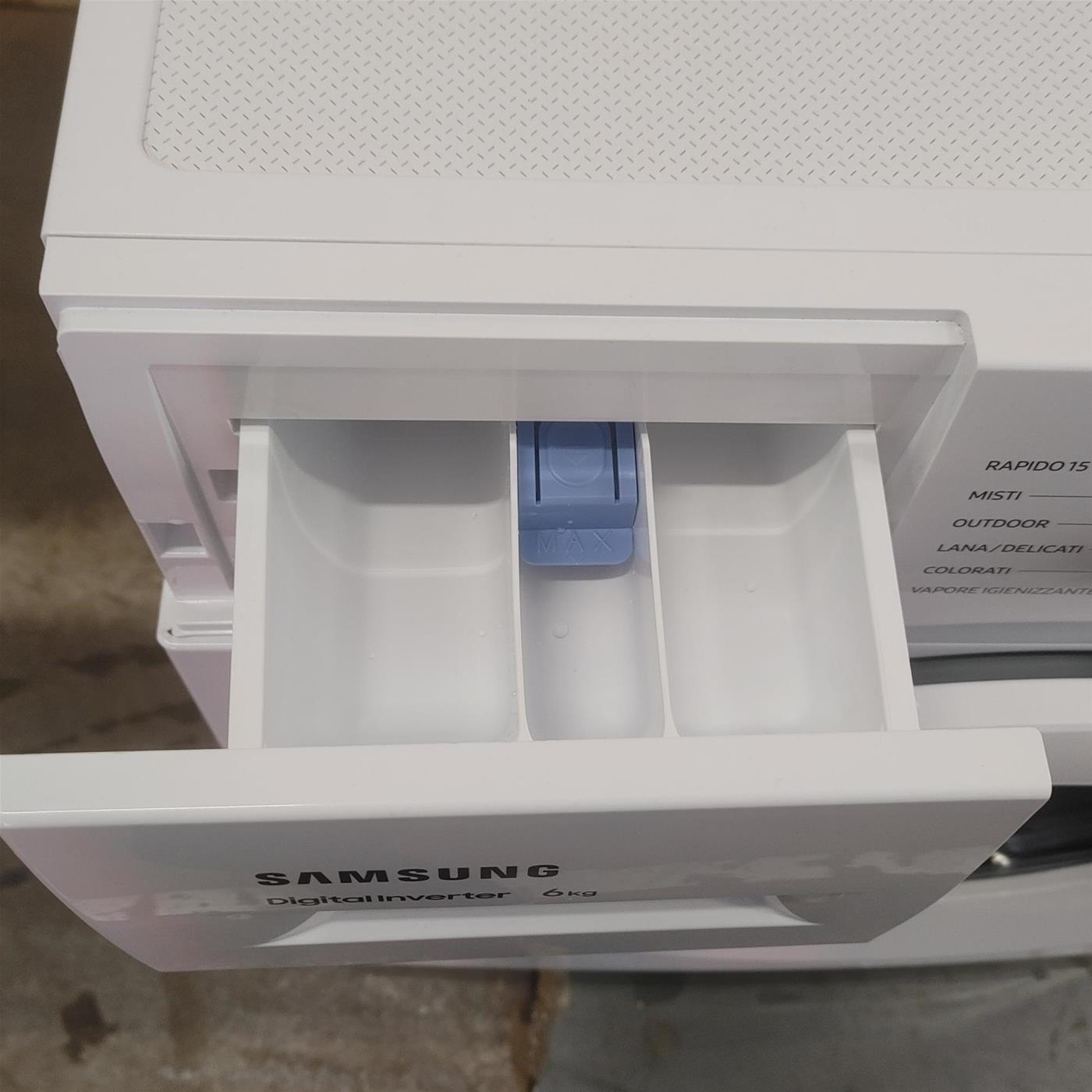 Samsung WW60A3120WE/LE lavatrice Caricamento frontale 6 kg 1200 Giri/min Bianco