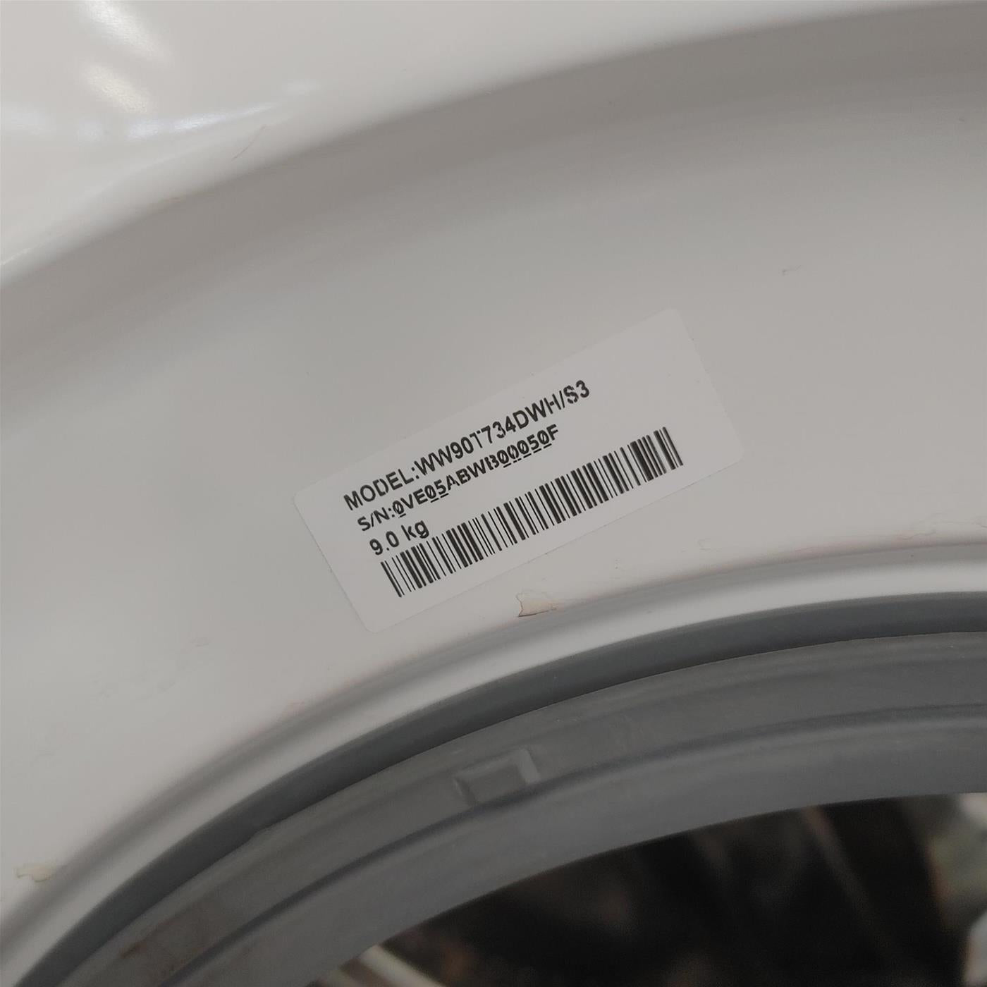 Lavatrice intelligente Samsung WW90T734DWH 9 Kg