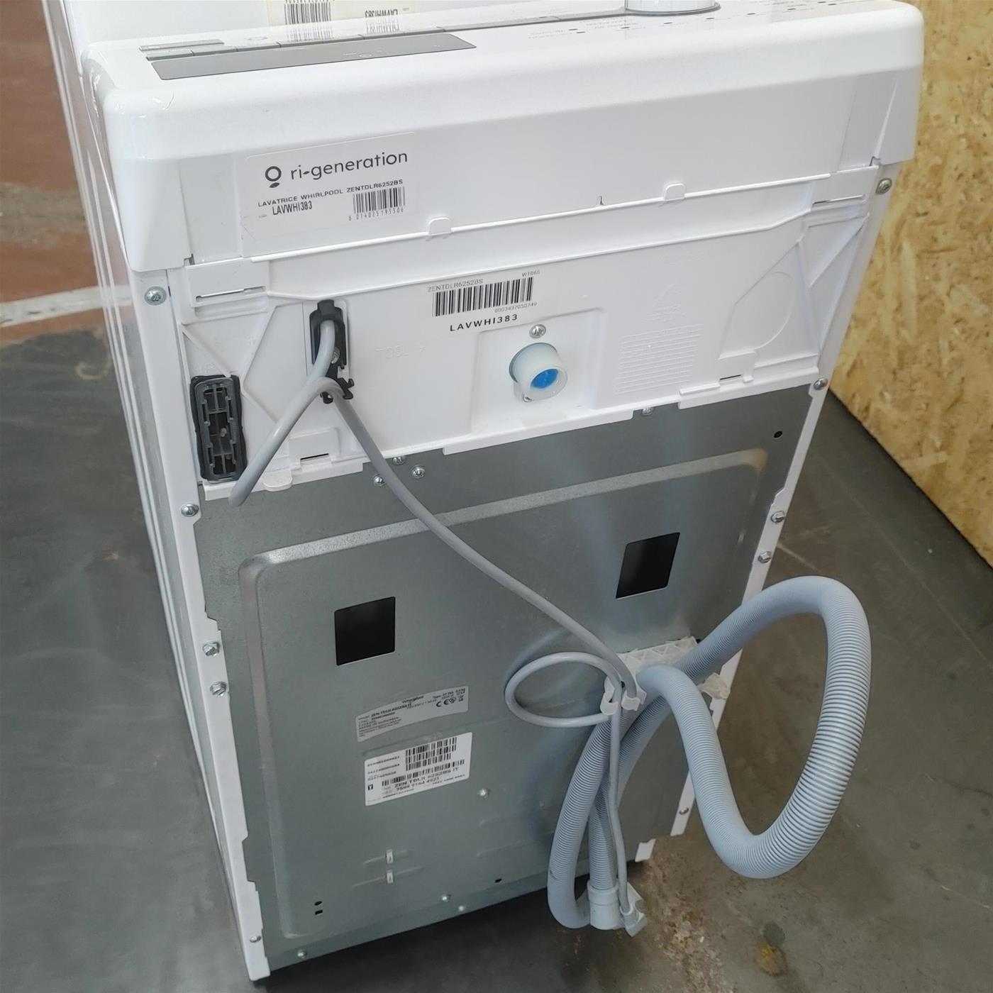 Lavatrice Whirlpool ZEN TDLR 724 Carica dall'alto 7 kg 1200 Giri/min Bianco
