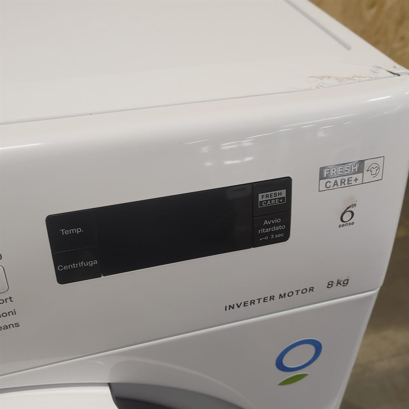Lavatrice Whirlpool FFSP8IT Caricamento frontale 8 kg 1200 Giri/min Bianco