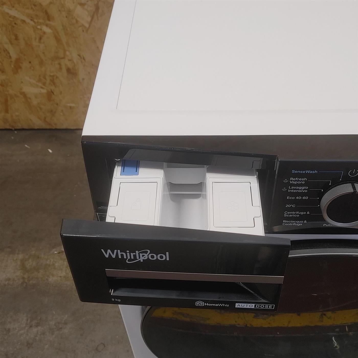 Lavatrice smart Whirlpool WPM 97W ADS IT WiFi Classe A 9 Kg